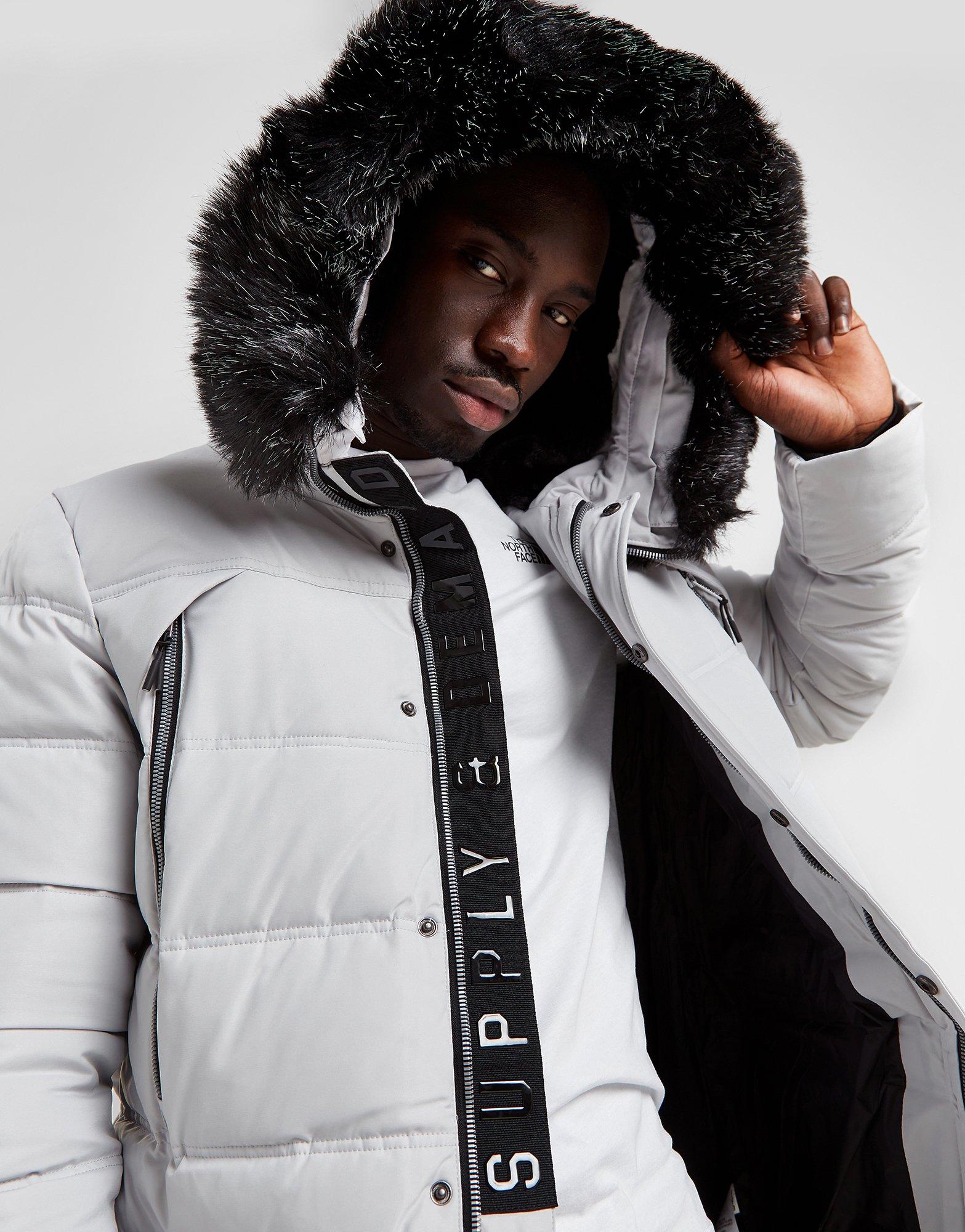 Mens on sale long parka