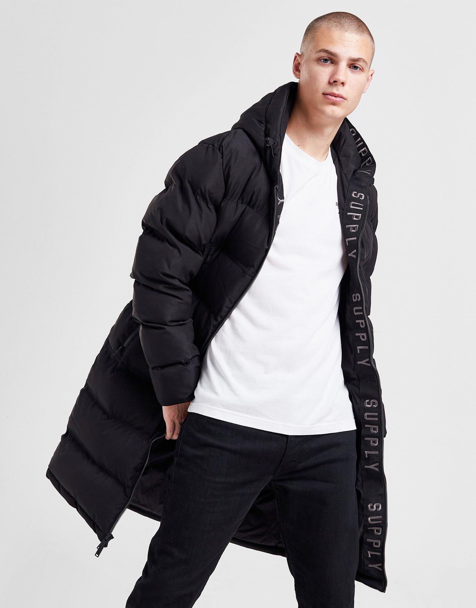 Black Supply & Demand Novo Longline Jacket