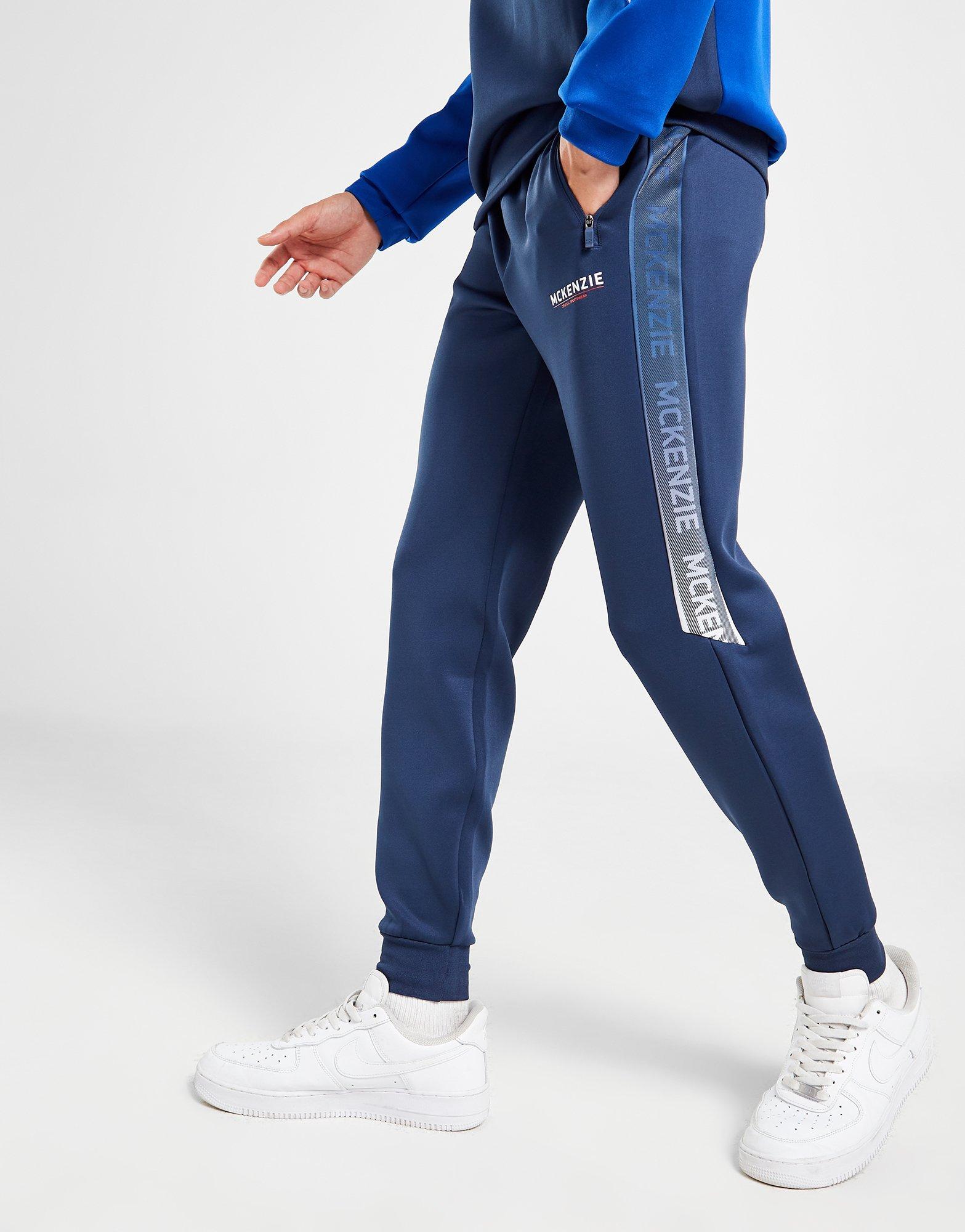 Blauw McKenzie Oli Fade Poly Track Pants JD Sports Nederland