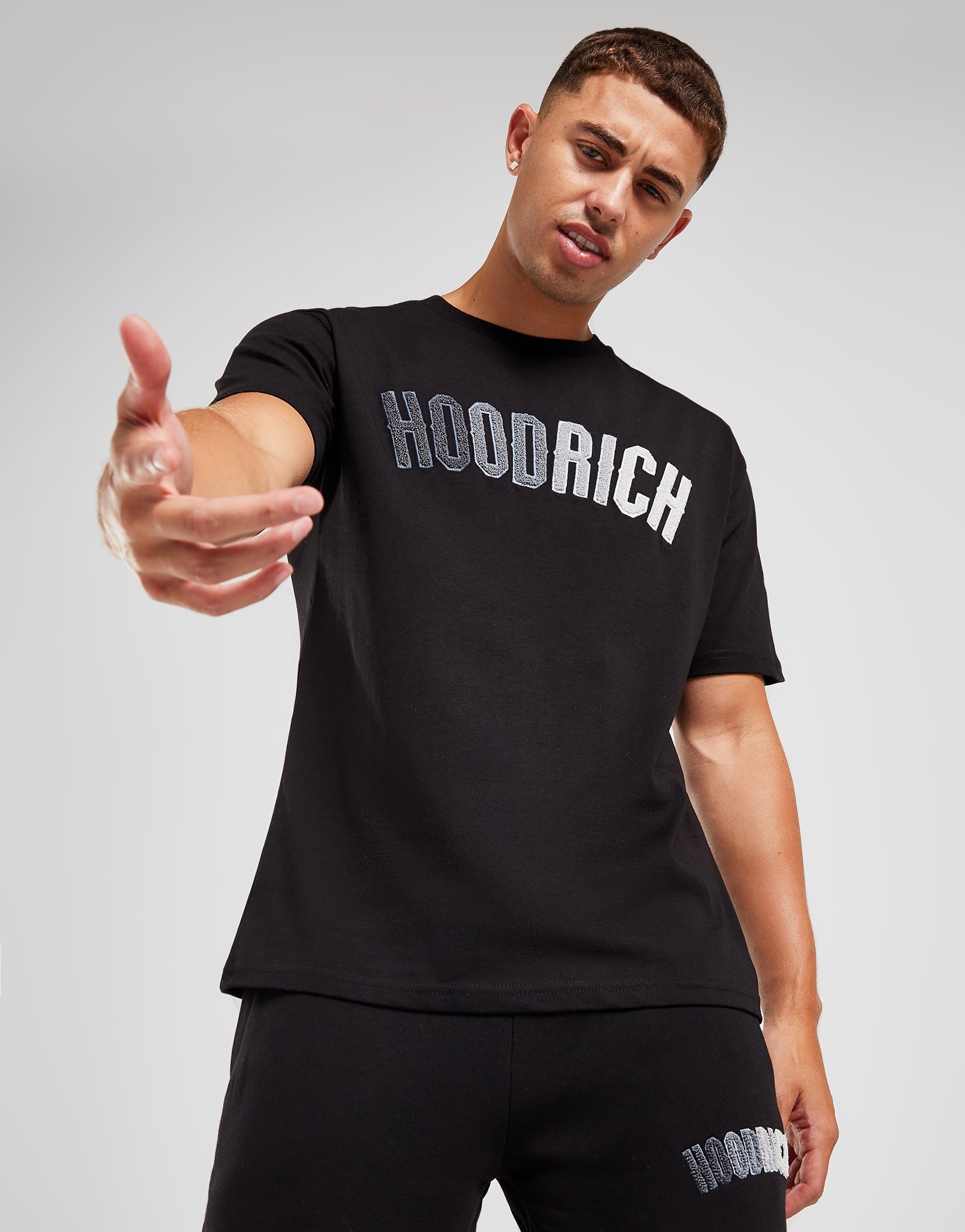 Black Hoodrich Kraze T-Shirt - JD Sports Ireland