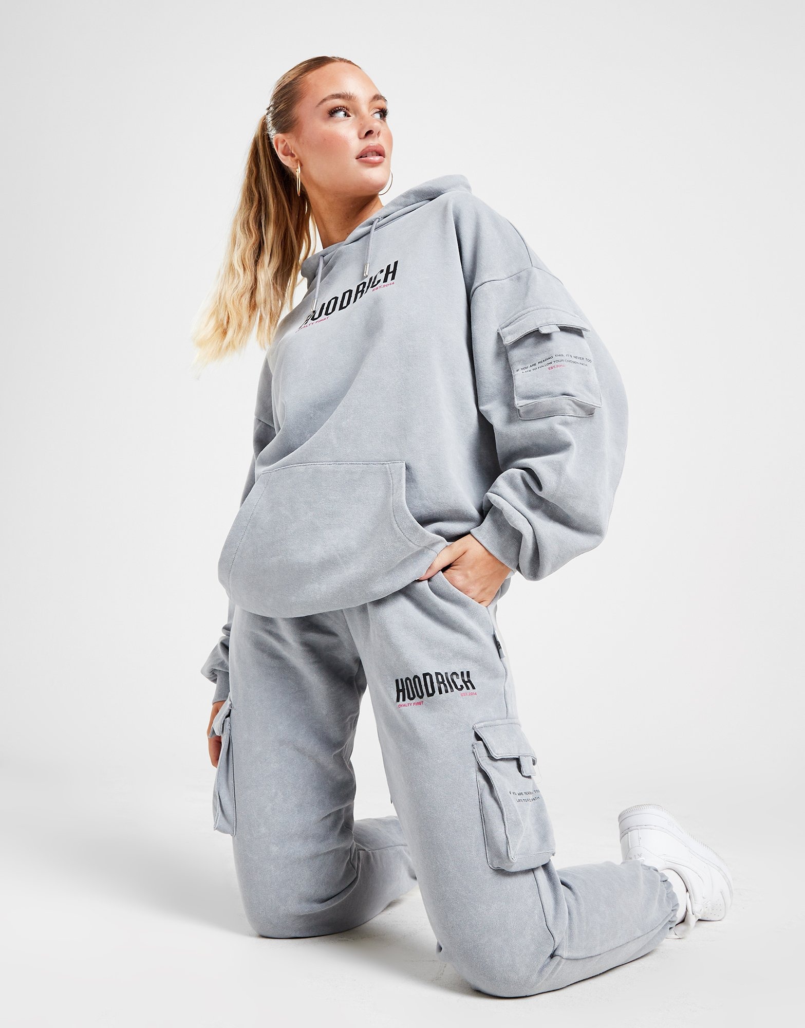 Grey Hoodrich Peak Joggers | JD Sports UK