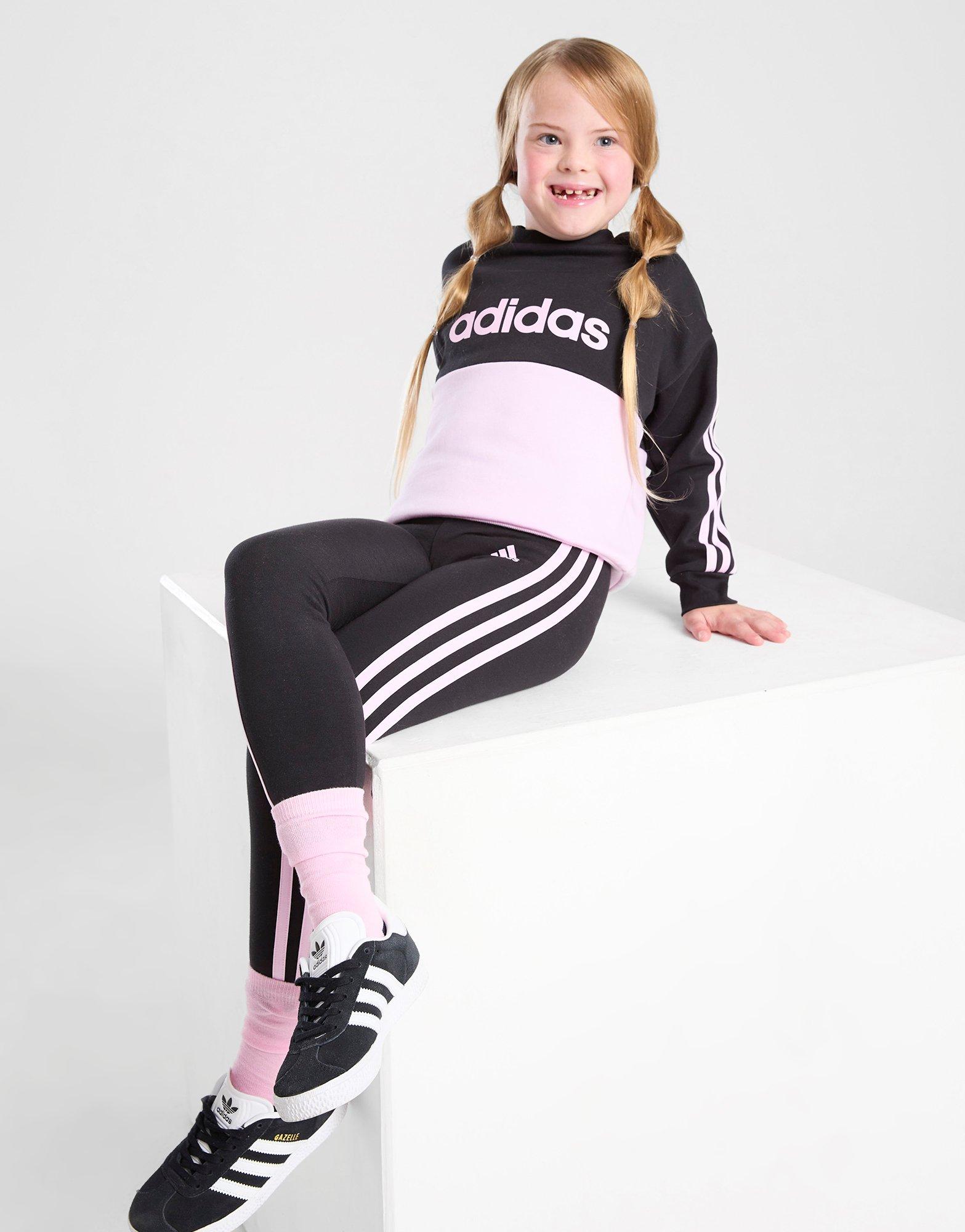 adidas Essentials Linear Logo Cotton Leggings Kids