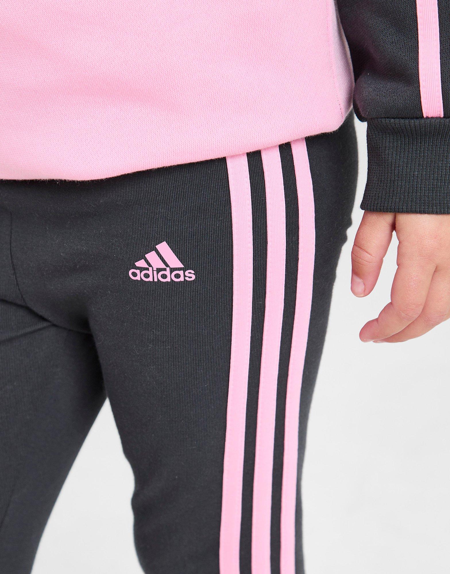 adidas Conjunto Sweat/Leggings Girls' Linear de Bebé em Preto