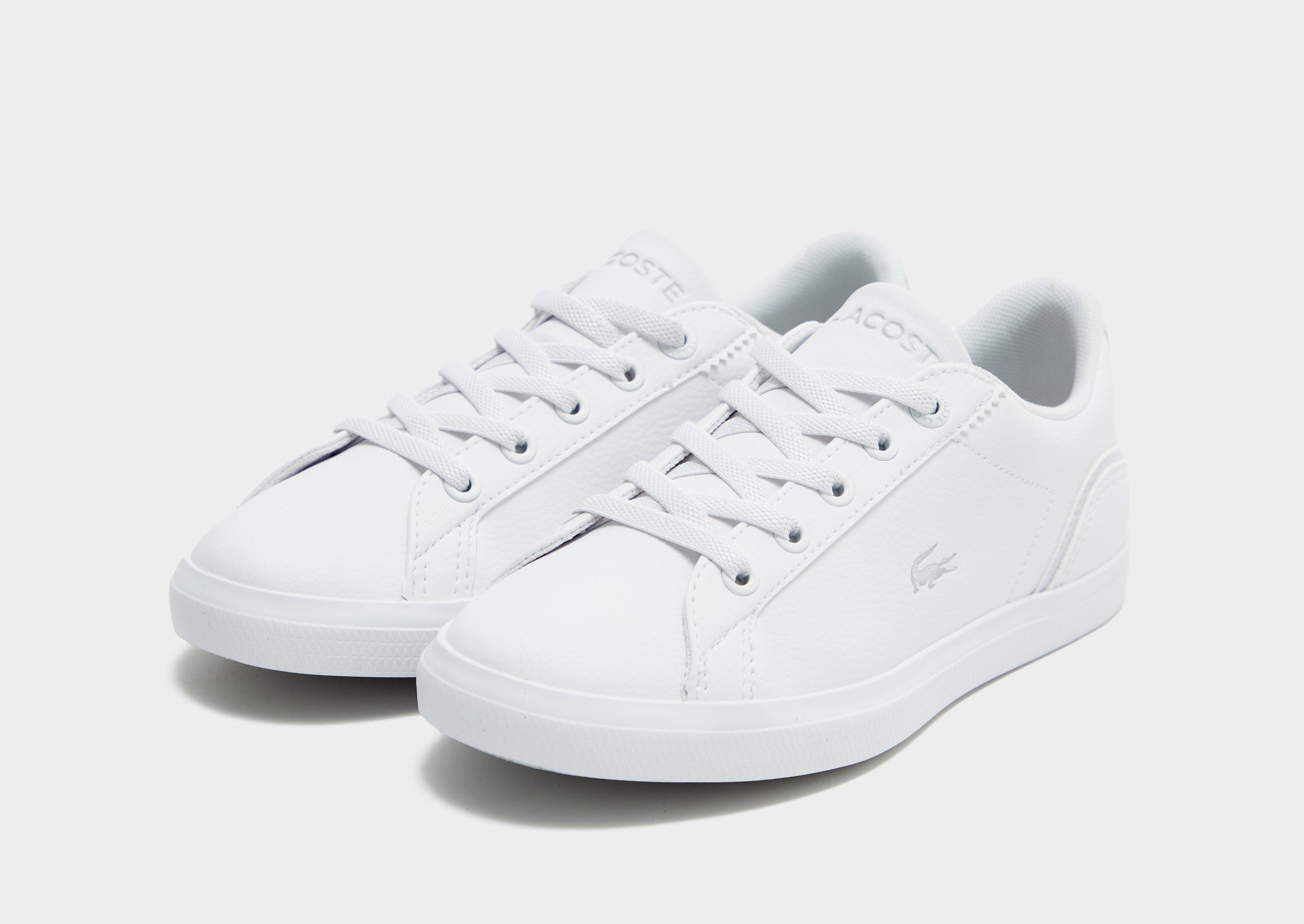 Lacoste lerond hotsell caw white