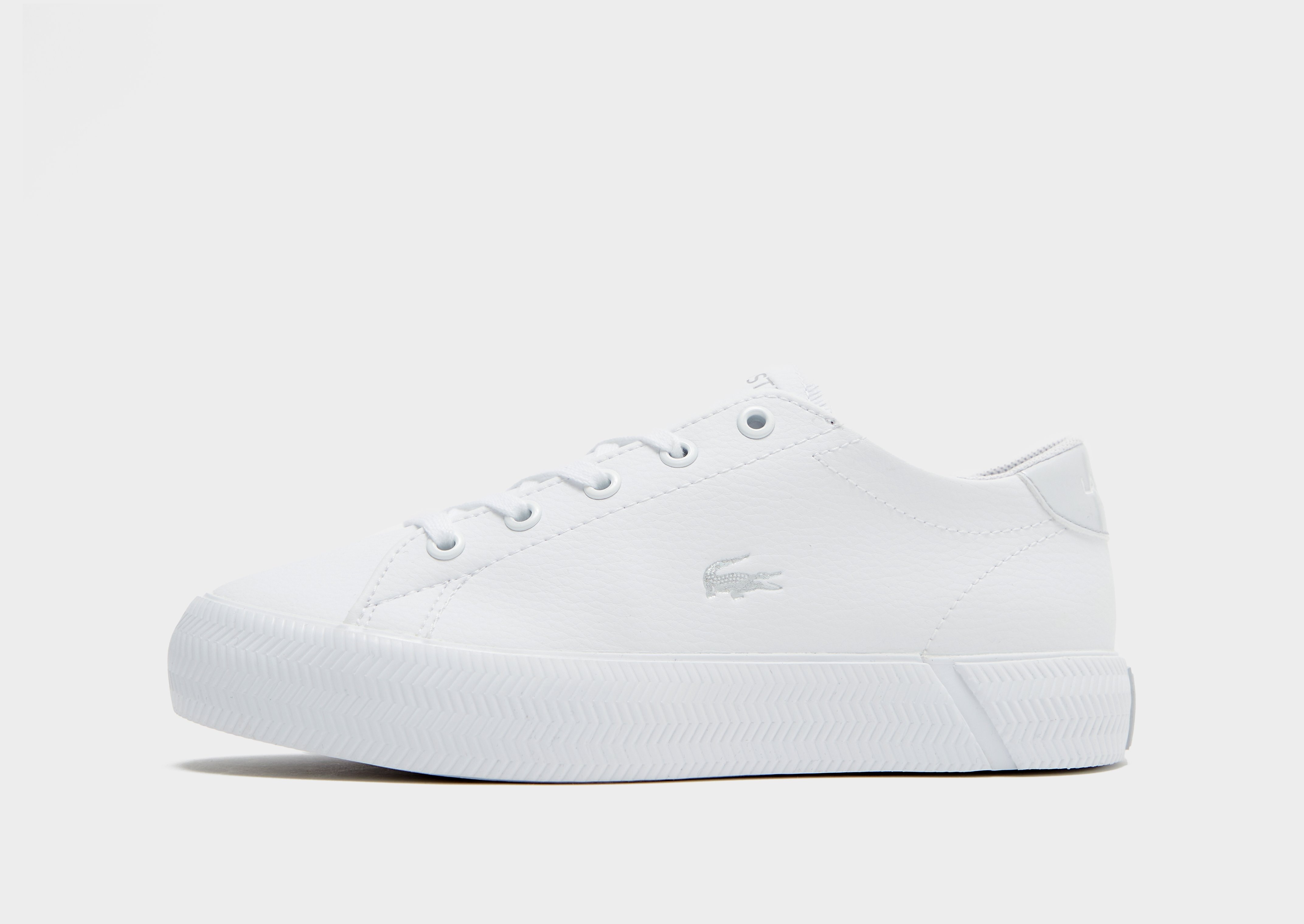 White Lacoste Gripshot Children JD Sports NZ