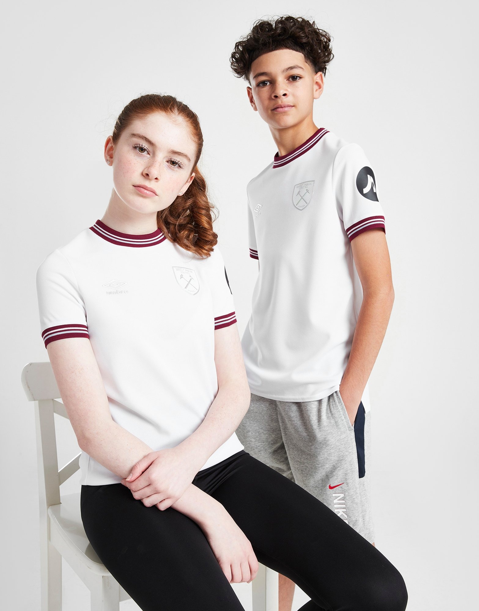2023-24 West Ham Maillot extérieur (Petit enfant