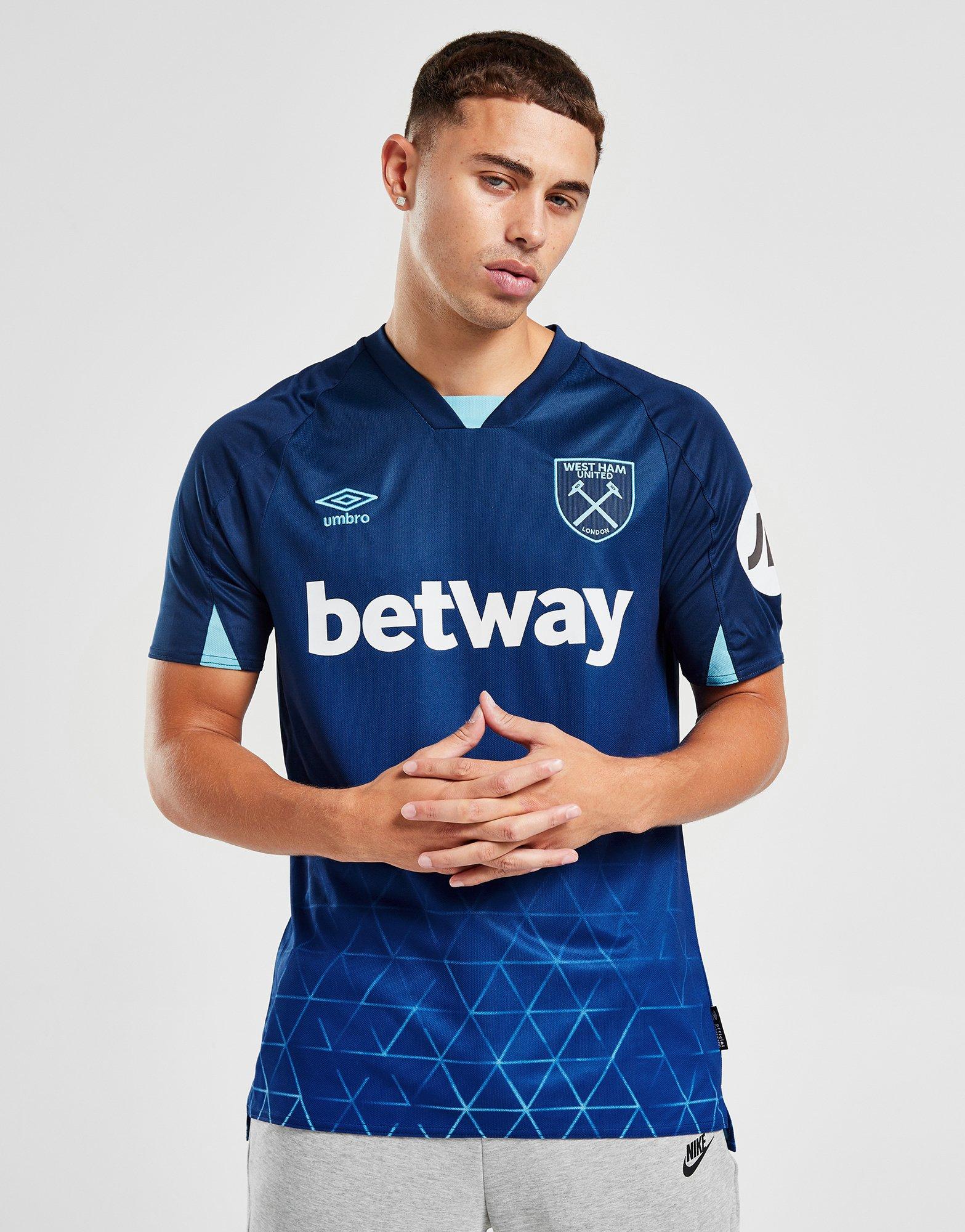 Blue Umbro West Ham United FC 2023/24 Third Shirt - JD Sports Global