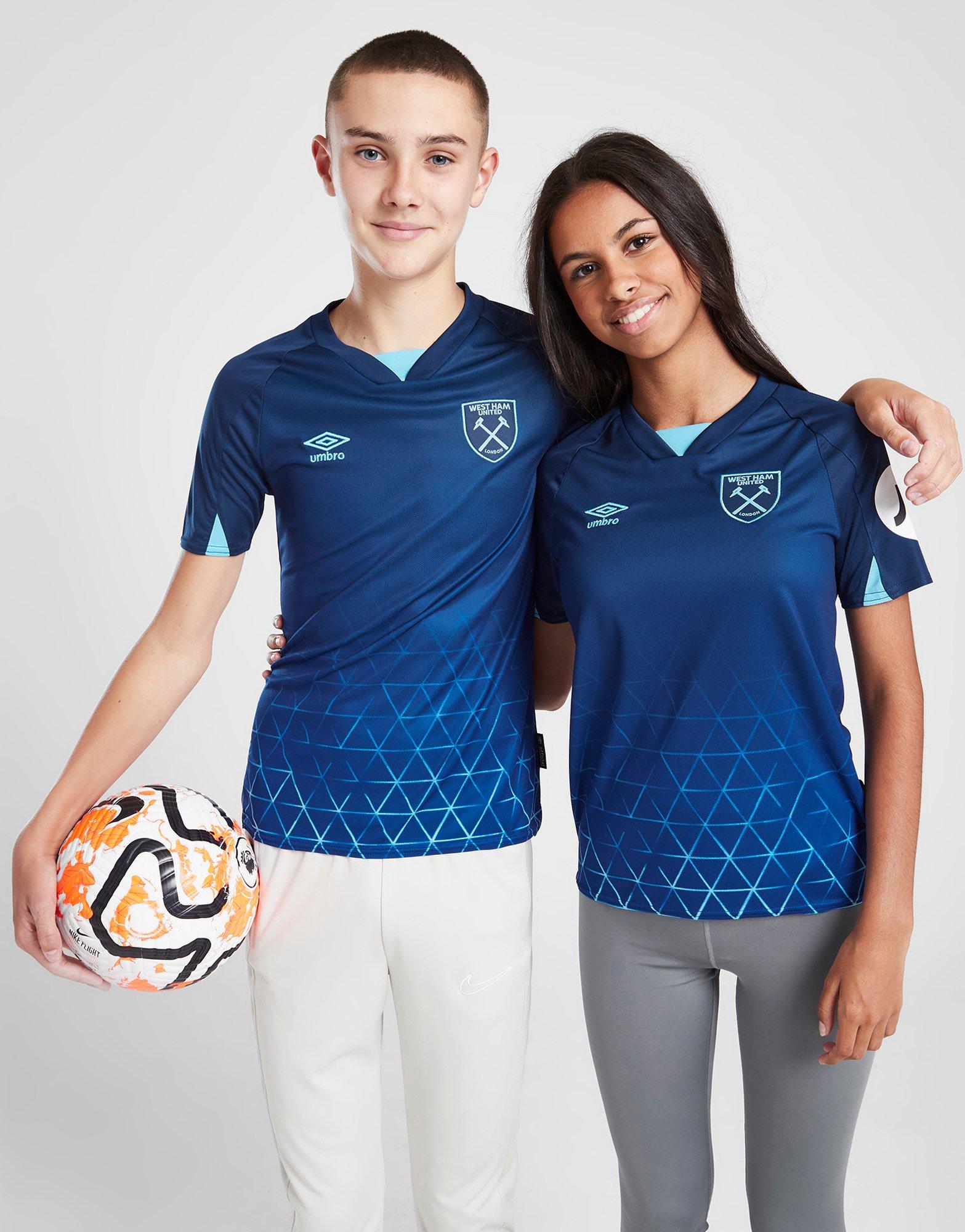 Blue Umbro West Ham United FC 2023/24 Third Shirt Junior - JD