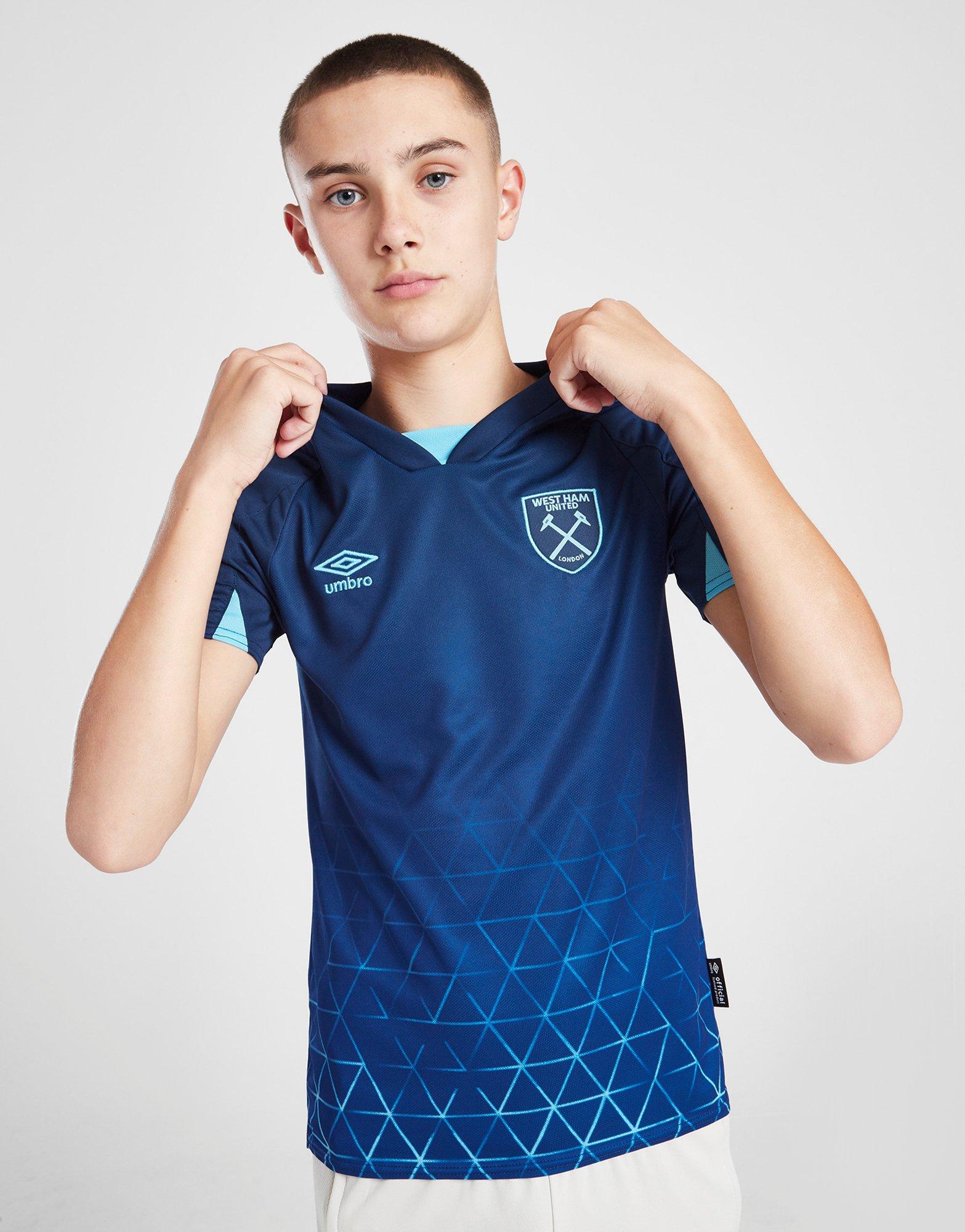 Blue Umbro West Ham United FC 2023/24 Third Shirt - JD Sports Global