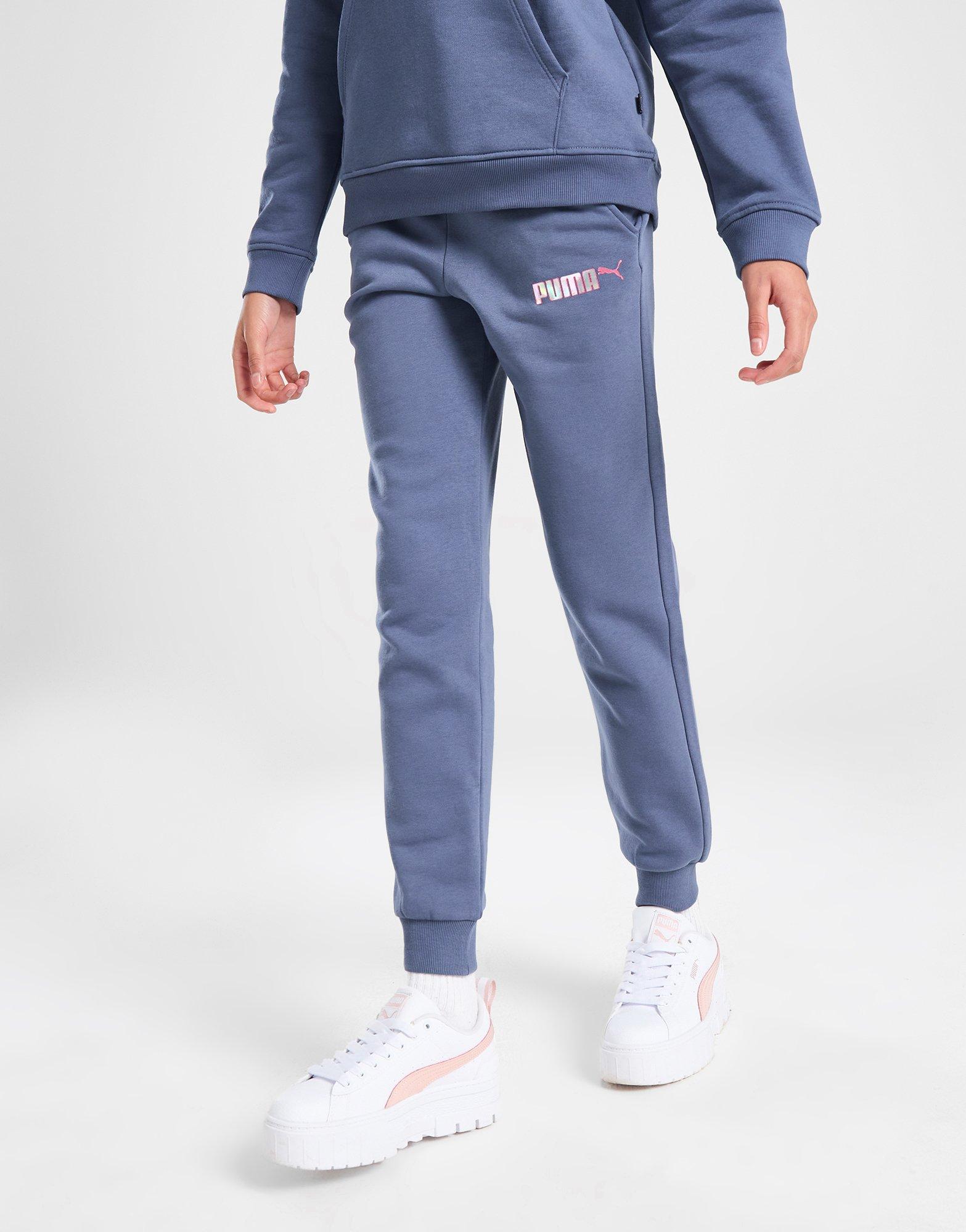 Puma core fleece joggers hot sale navy