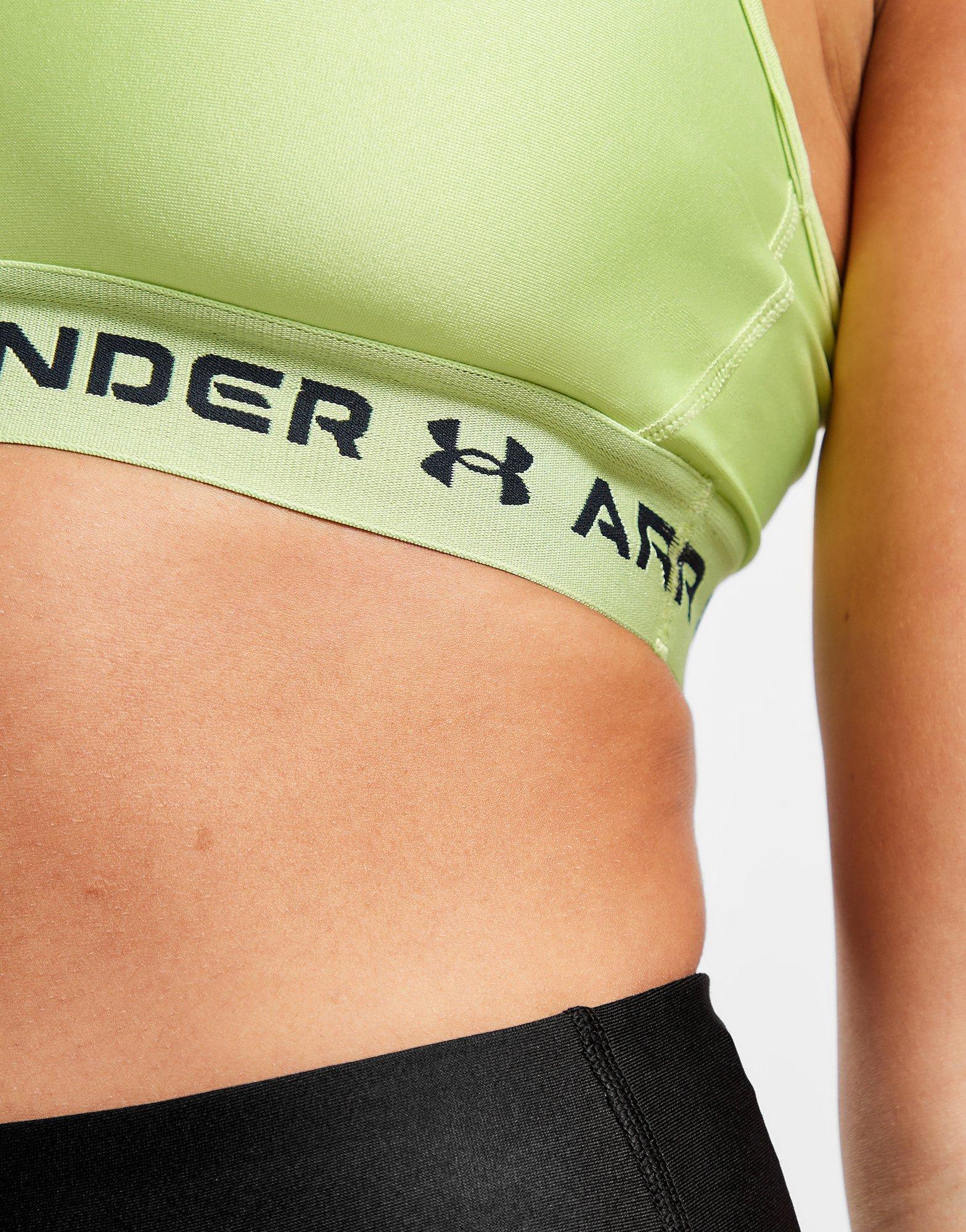 Under Armour HeatGear Logo Band Sports Bra