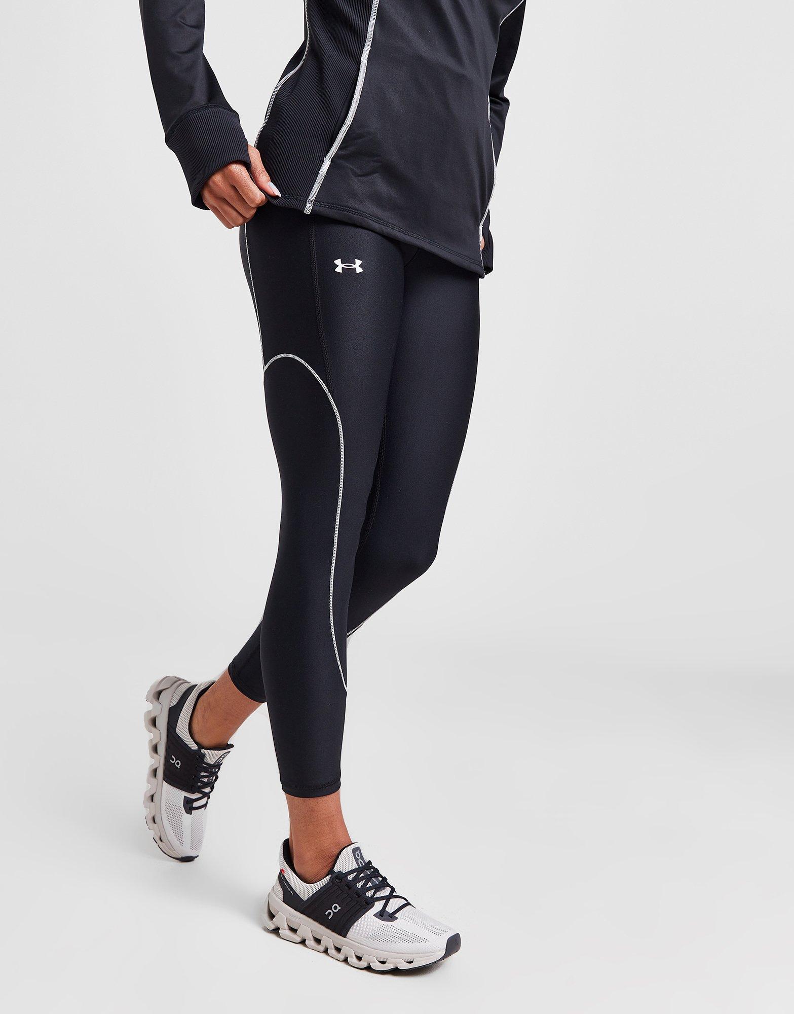 Black Under Armour HeatGear Ankle Tights - JD Sports Global