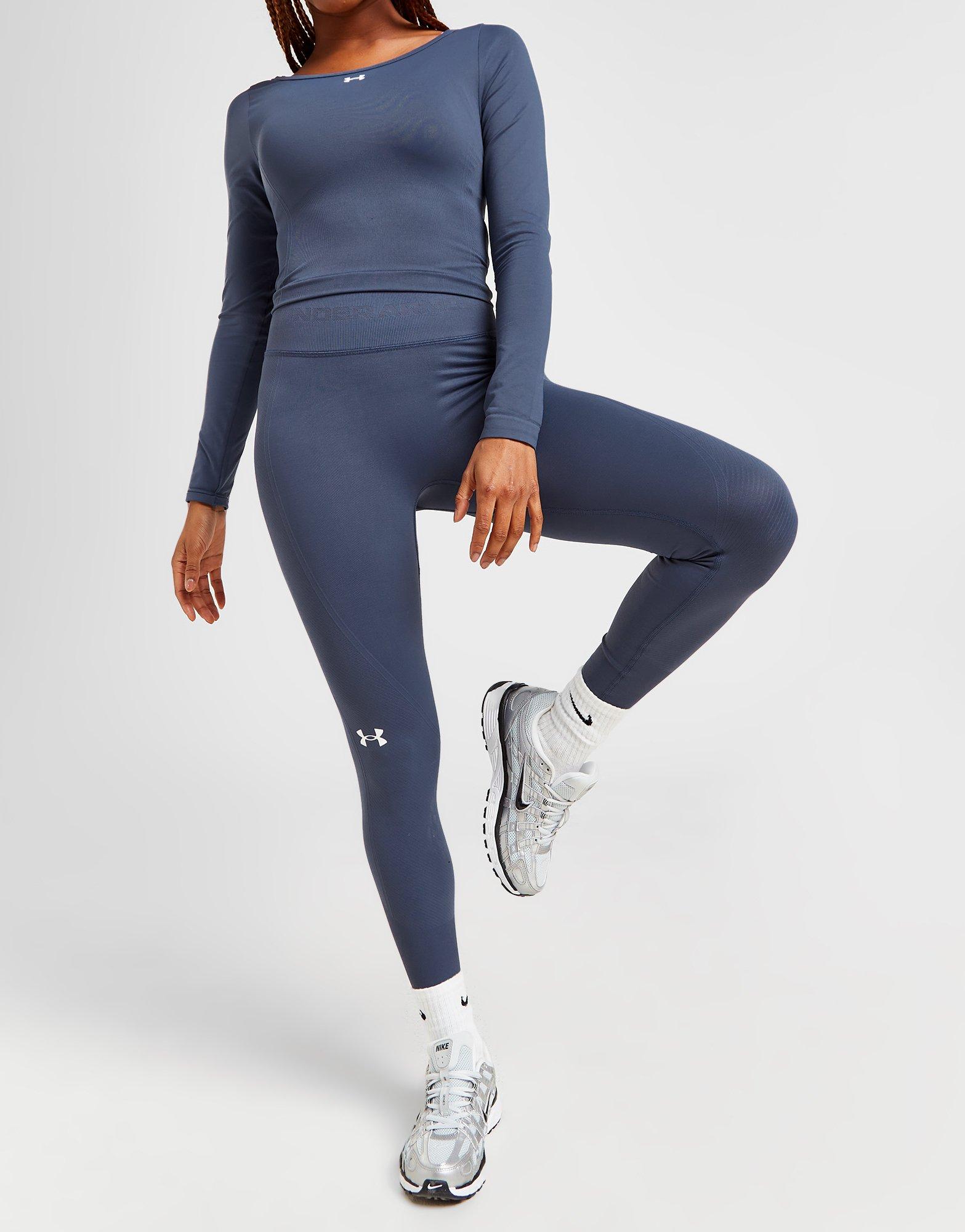 Leggings cortos de mujer Pantalones cortos de nailon hasta la rodilla para  mujer, mallas cortas de cintura elástica para gimnasio, mallas de