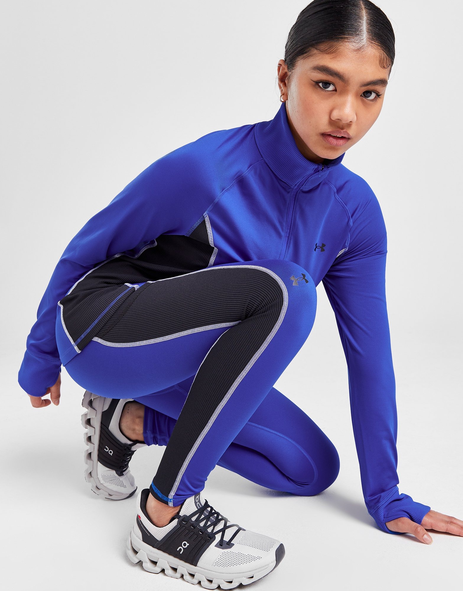 Blue Under Armour Novelty Tights | JD Sports UK