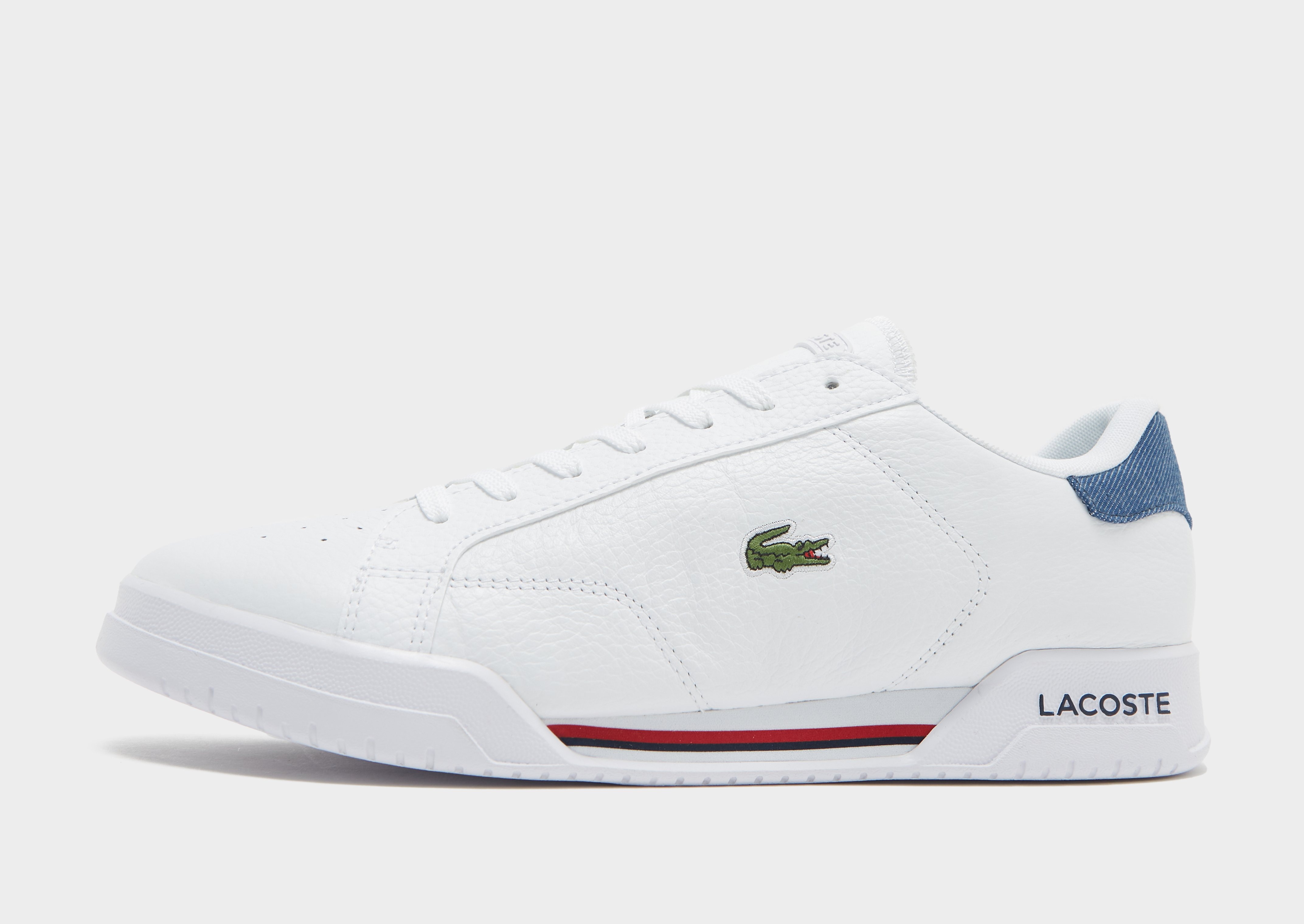 cheap white lacoste trainers