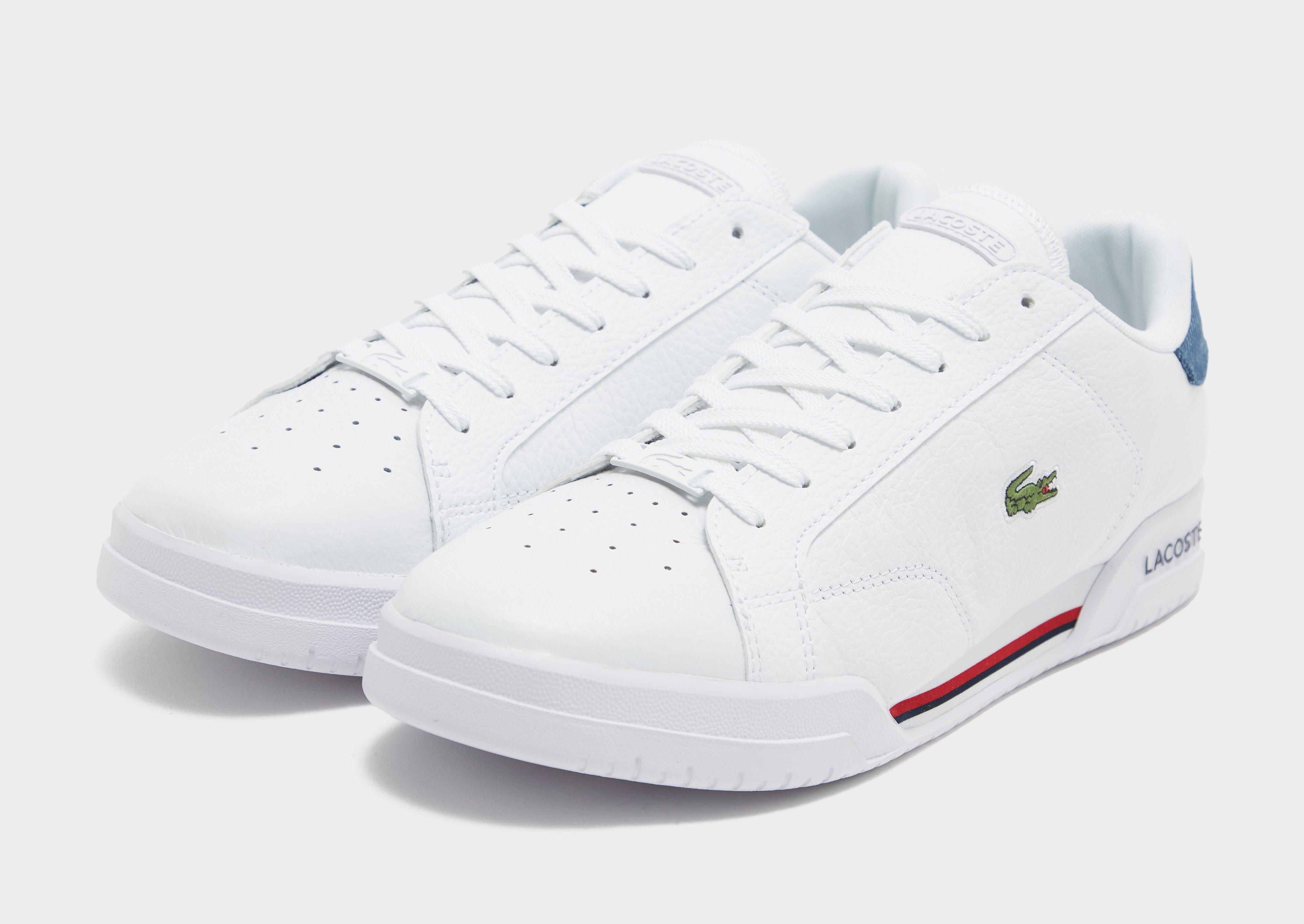 Zapatillas Casual Hombre Lacoste Twin Serve Blanco 