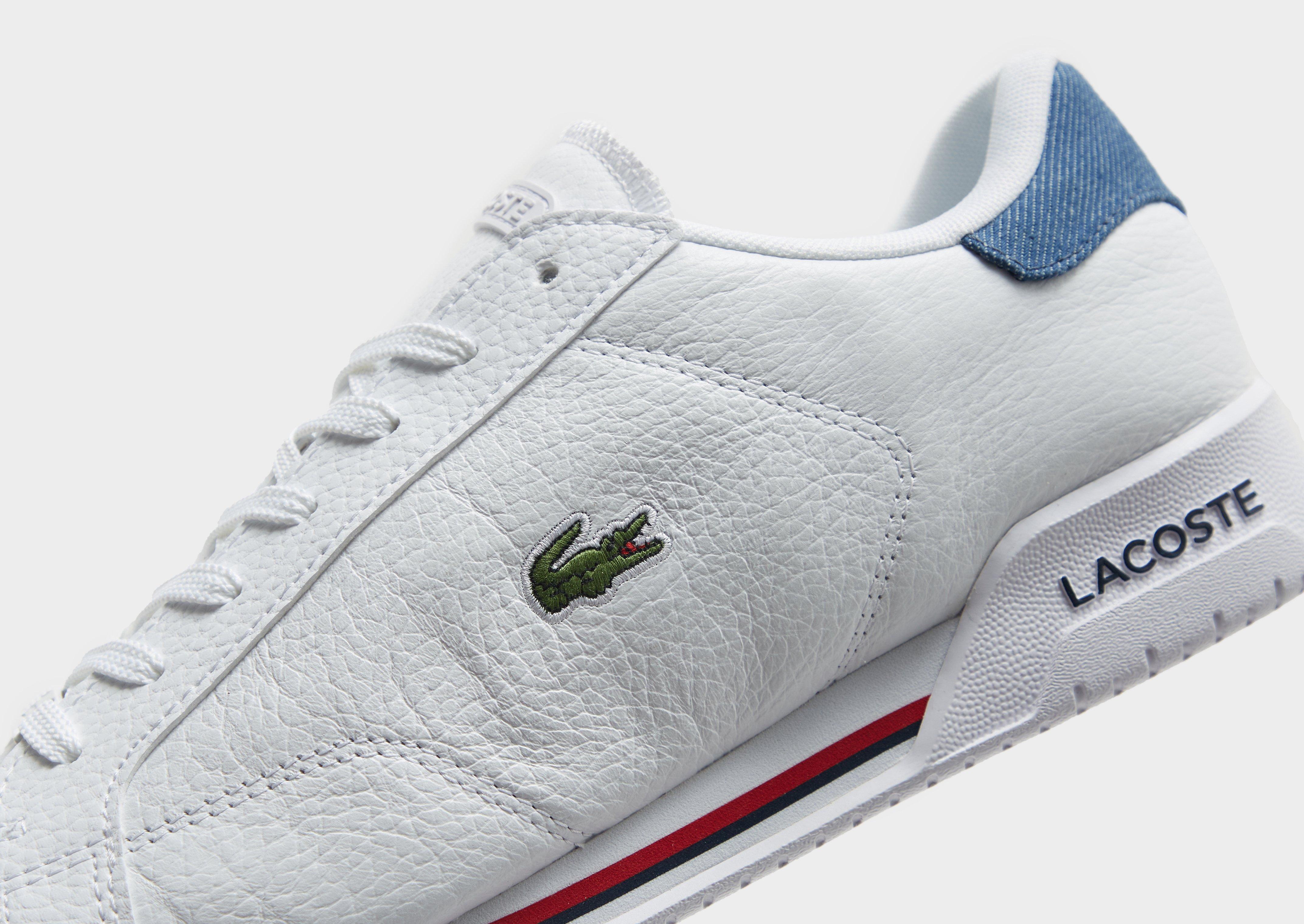 Zapatilla Lacoste Twin Serve Blanca Hombre