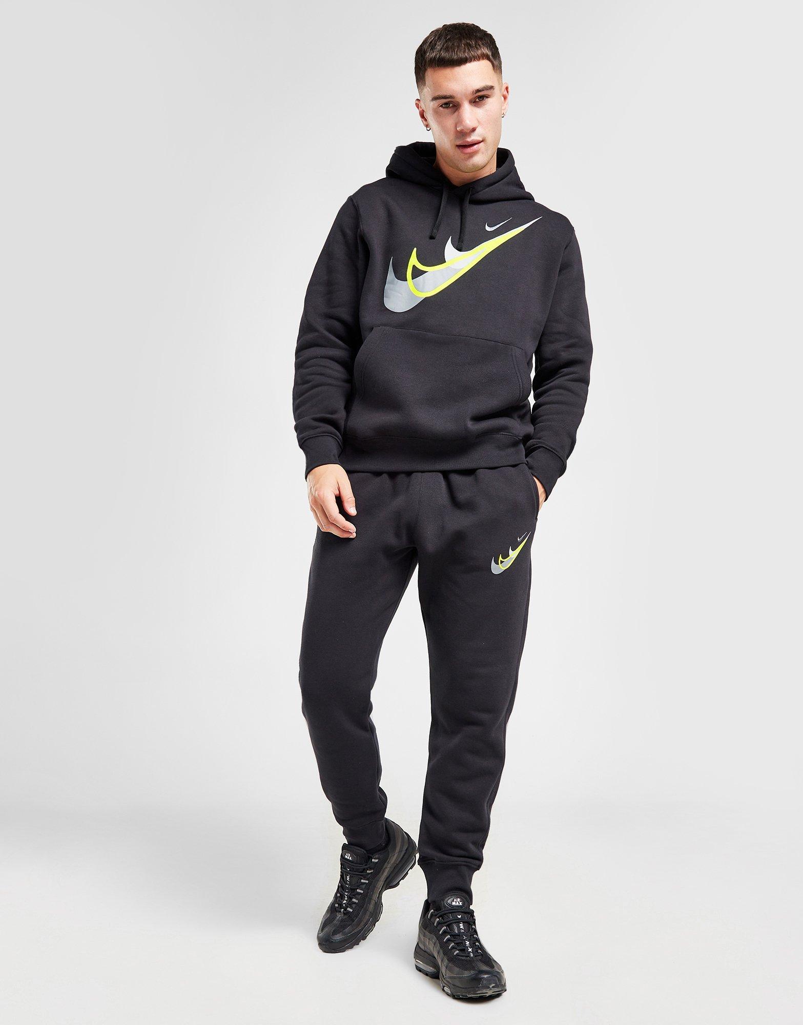 Nike Sweat à capuche Swoosh Fleece Homme Noir- JD Sports France