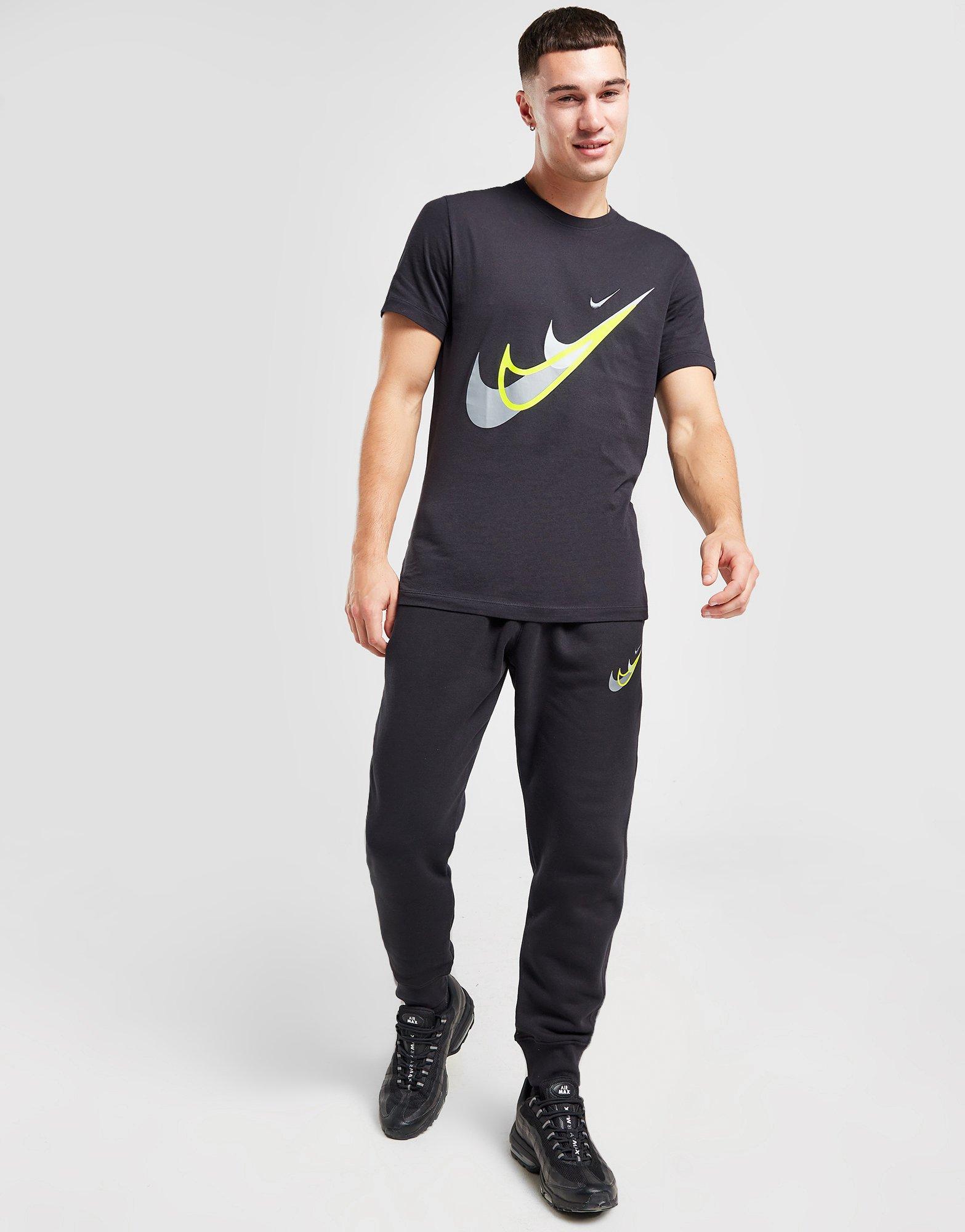 Black Nike Swoosh T Shirt JD Sports Global