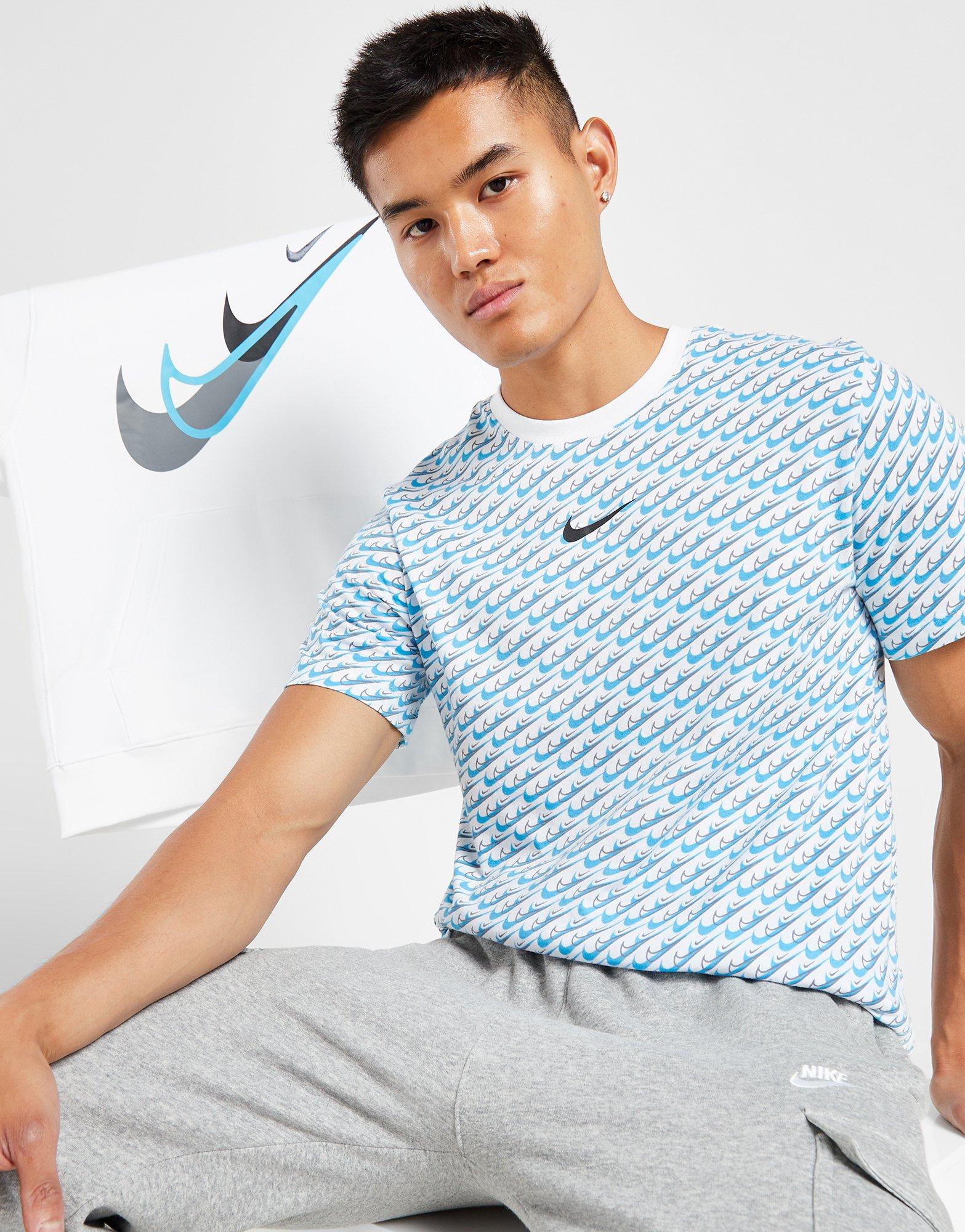 Nike all over shop print t shirt