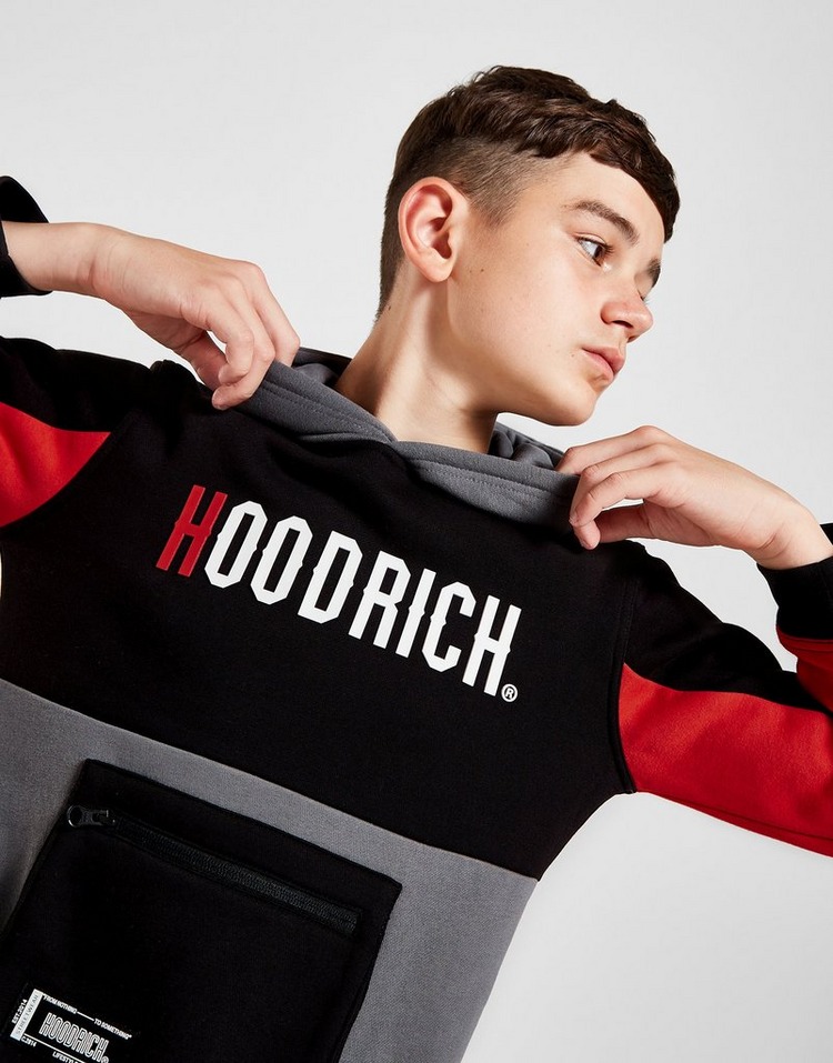 Black Hoodrich Expand Overhead Cargo Hoodie Junior - JD Sports NZ