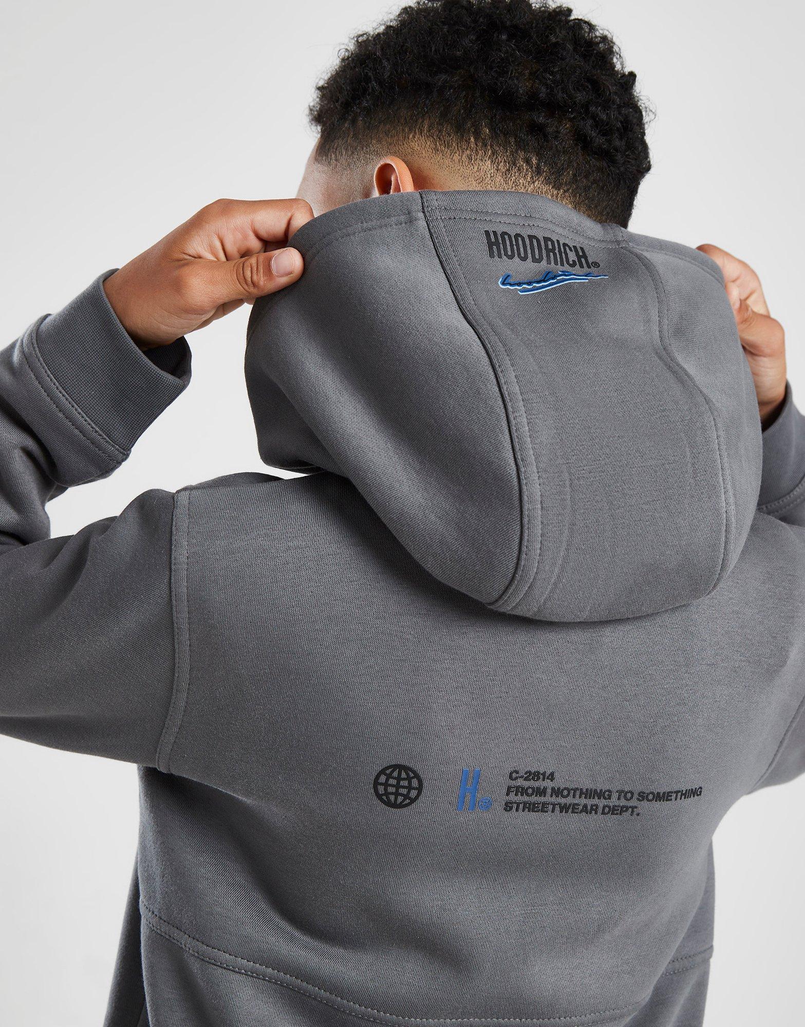 Grey Hoodrich Certify Overhead Hoodie Junior