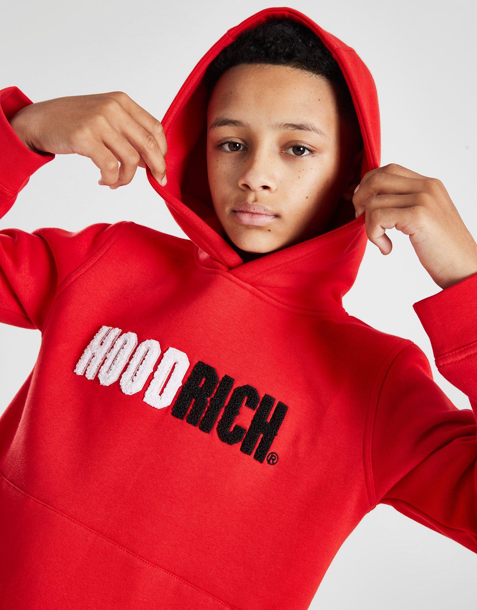 Buy Calvin Klein Men Red Hooded Heavy Double Face Sweatshirt - NNNOW.com