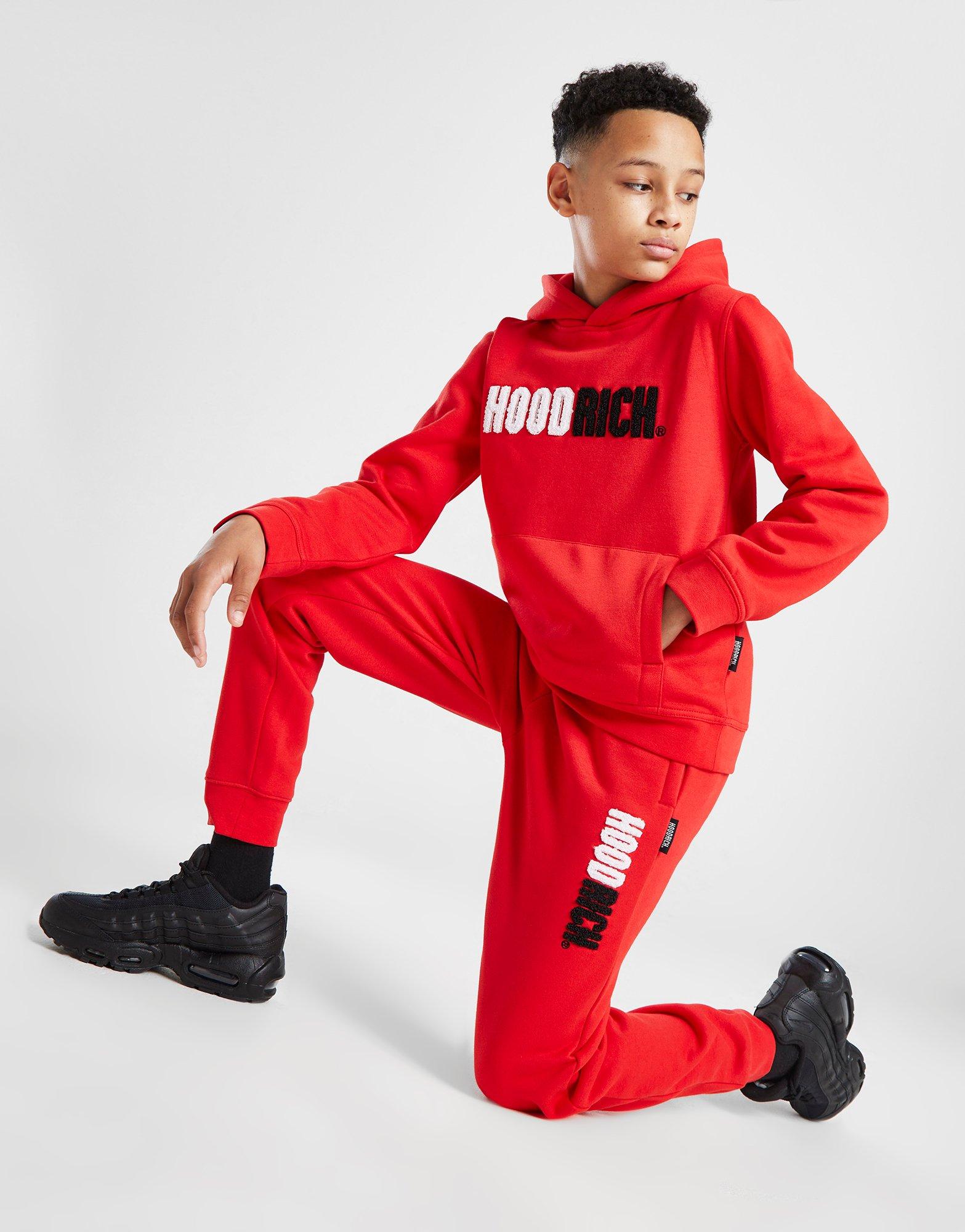 Skechers sweatpants kids deals red