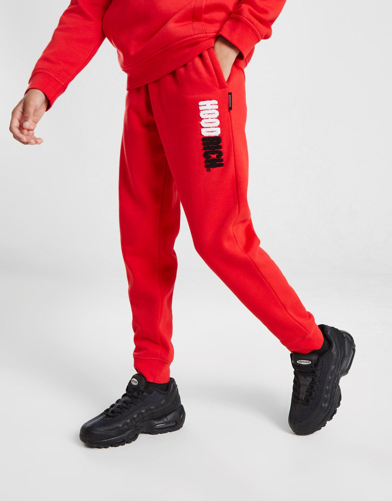 Red Hoodrich Tone Joggers Junior - JD Sports Global