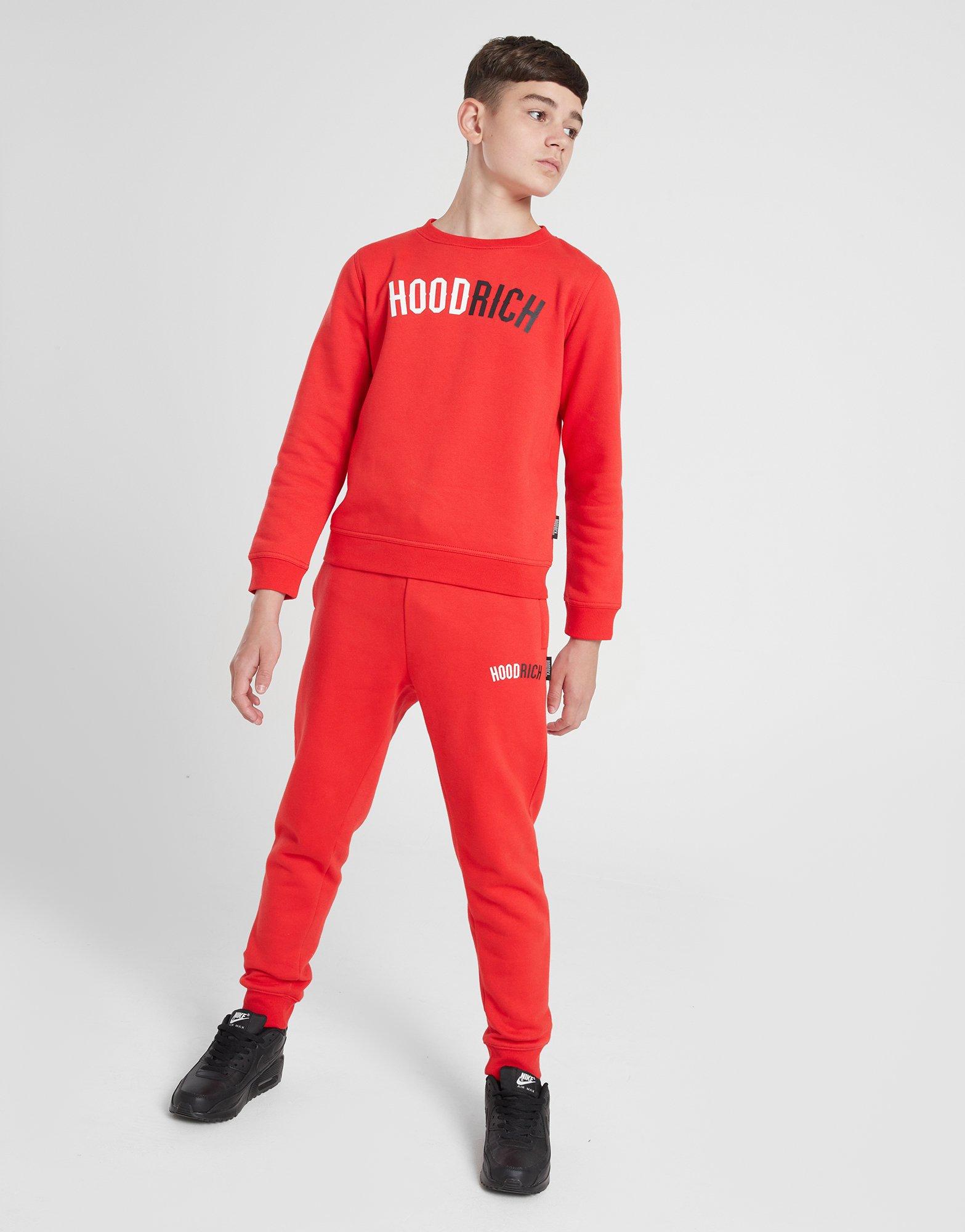 Hoodrich Enhance Crew Tracksuit Junior