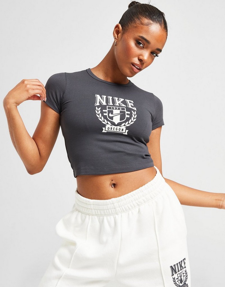 Grey Nike Varsity Baby T-Shirt | JD Sports UK
