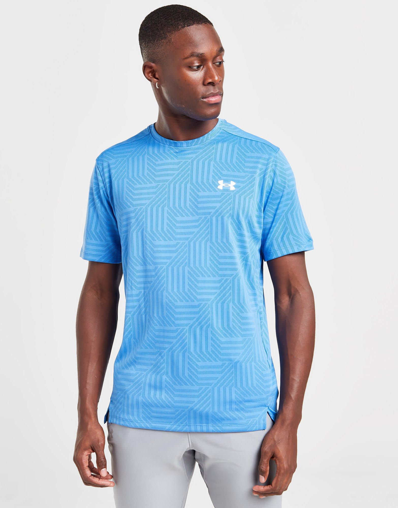 Blue Under Armour Geo Tessa Vent T-Shirt - JD Sports Global