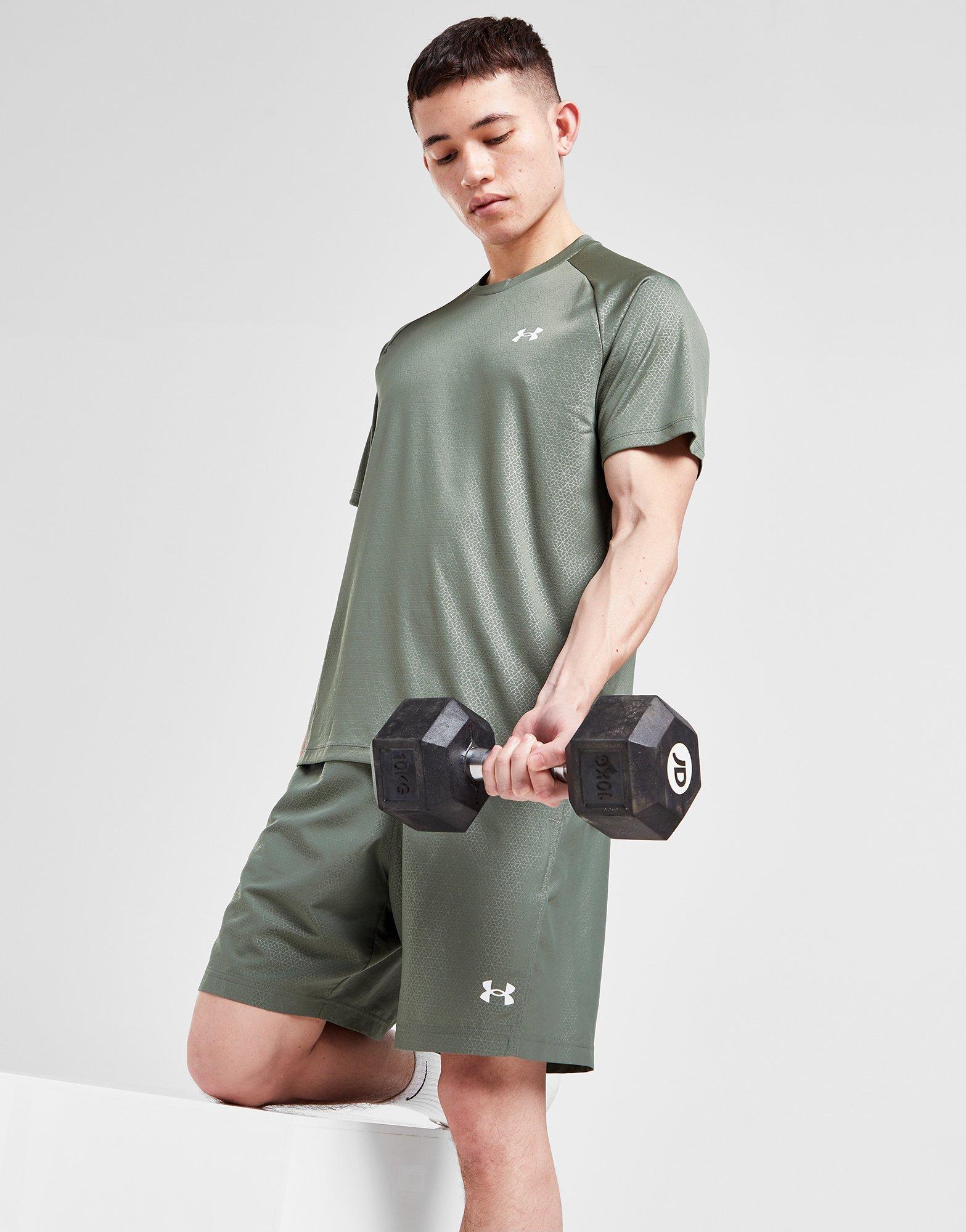 Under armour store shorts green