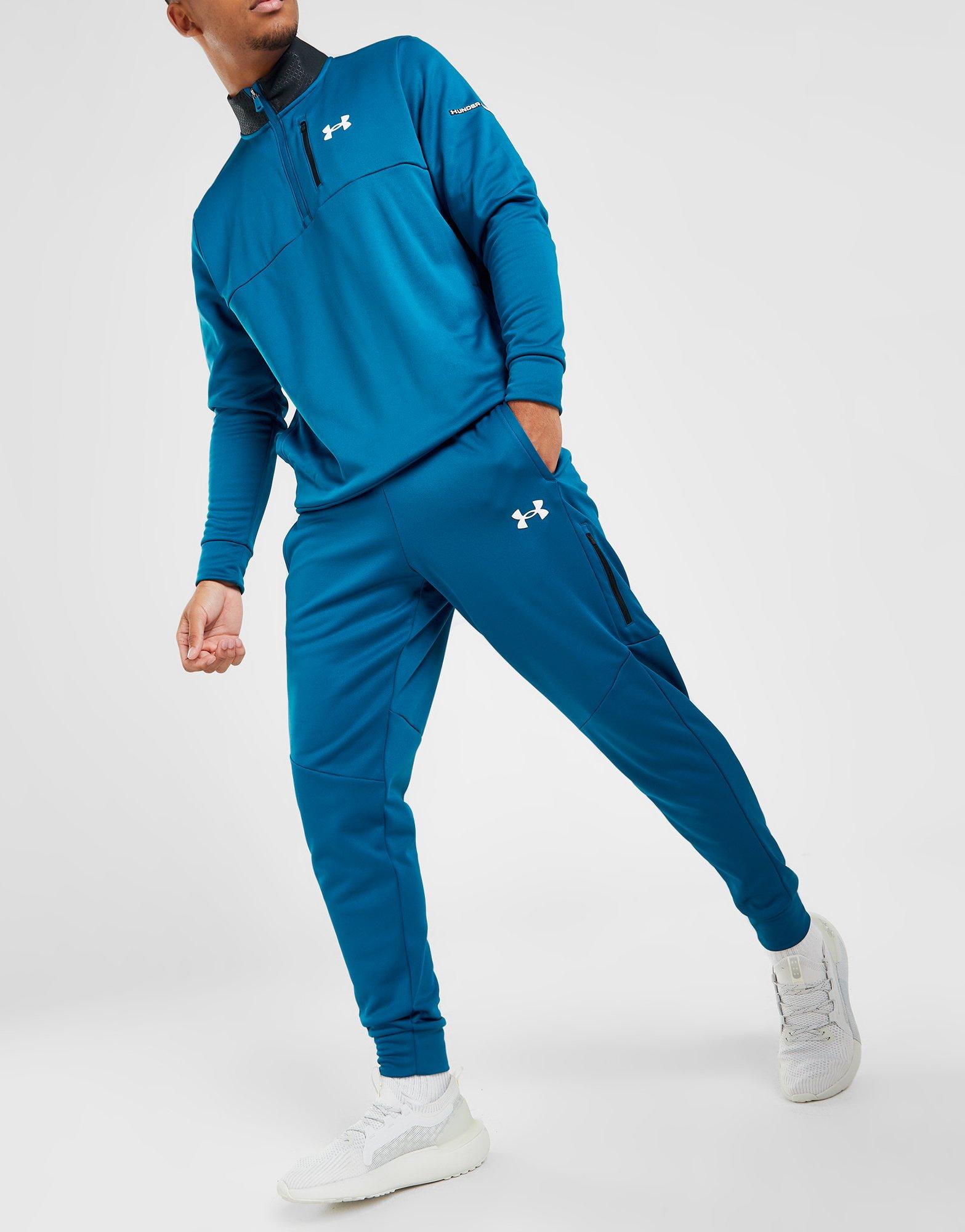 Blue Under Armour UA Armour Fleece Grid Track Pants - JD Sports Global