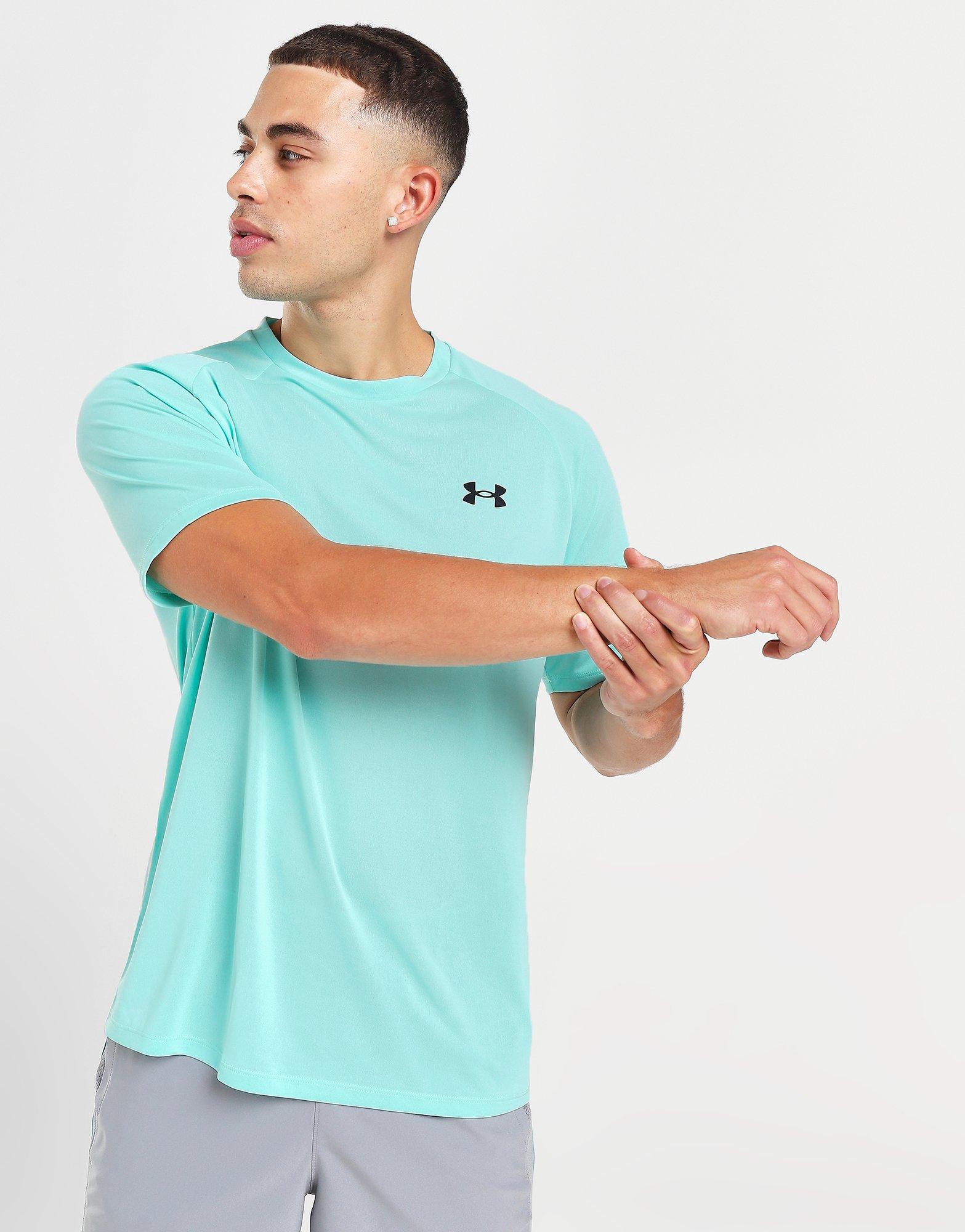 Under armour on sale teal shirt