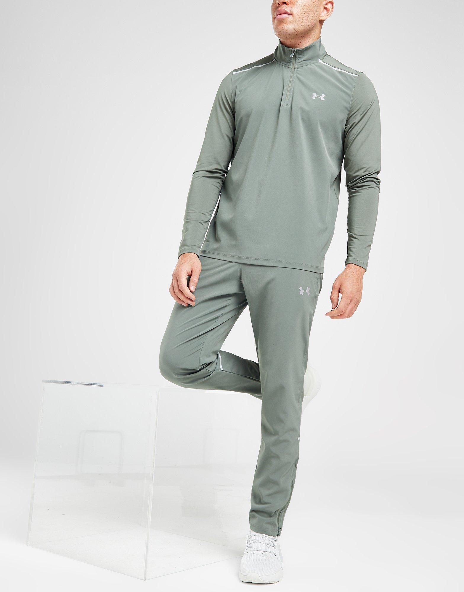 Under Armour EMEA - Chaqueta + Pantalón de chándal hombre verde