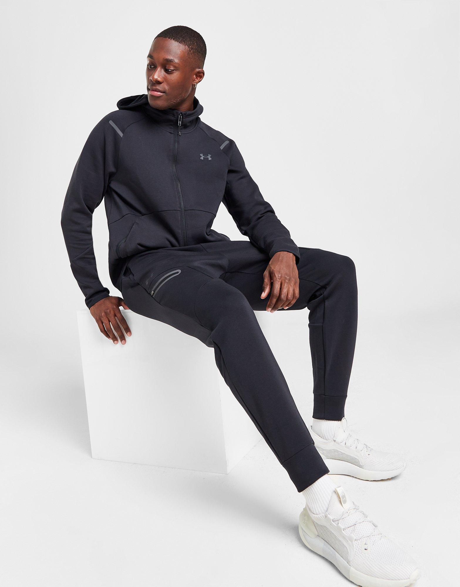 Under armour shop fleece joggers black