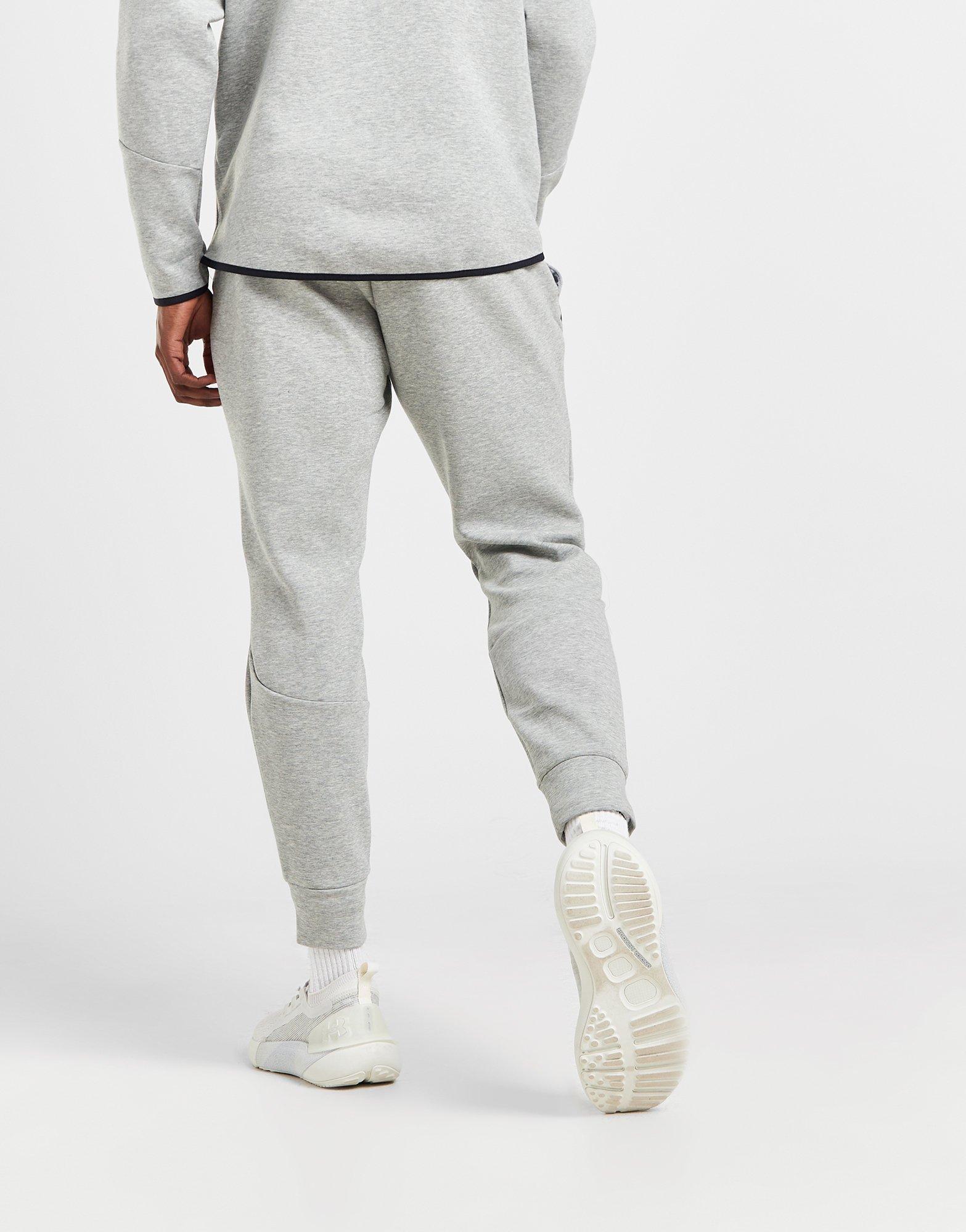 Grey Under Armour UA Unstoppable Fleece Joggers - JD Sports Global