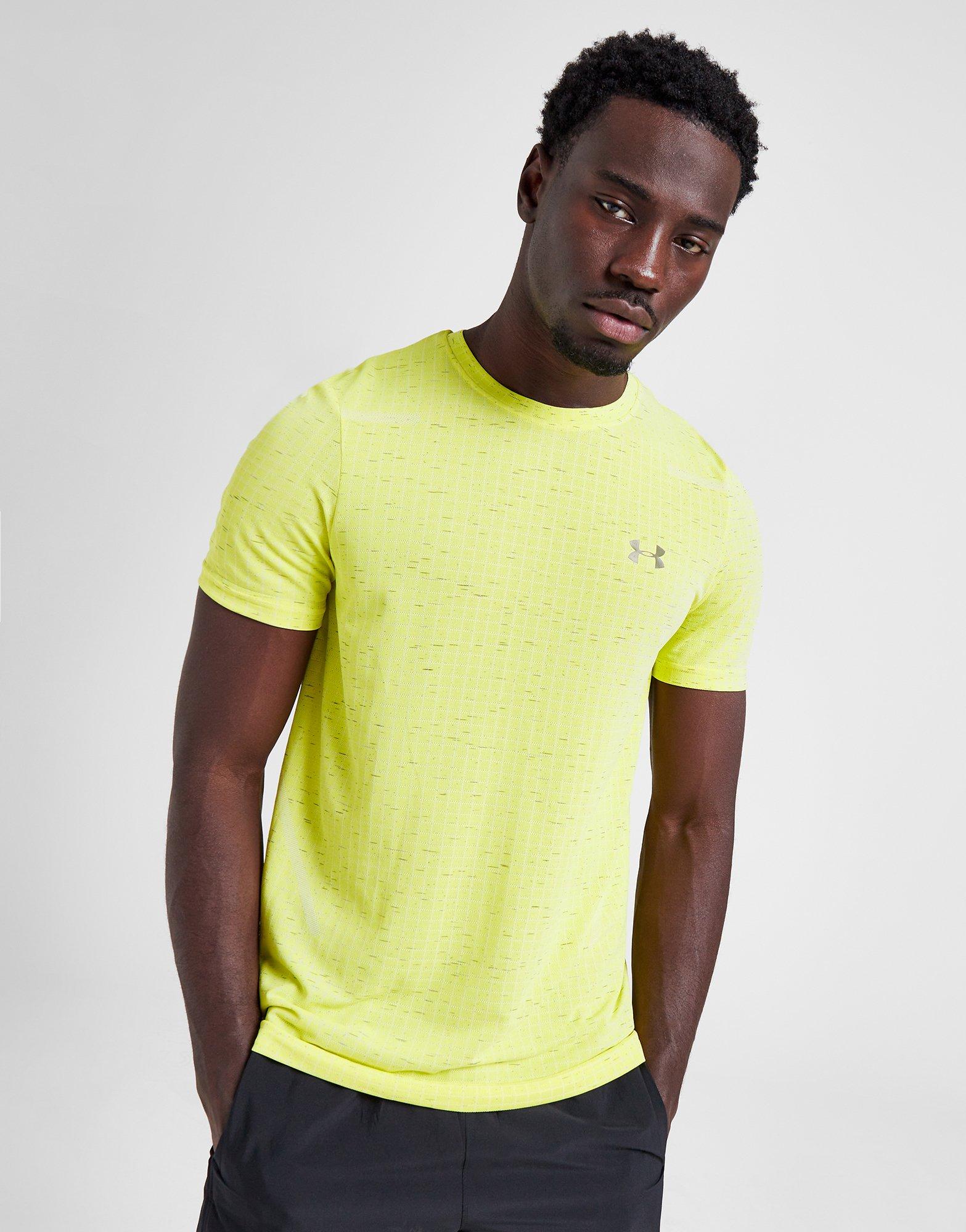 Under armour shop yellow shirt