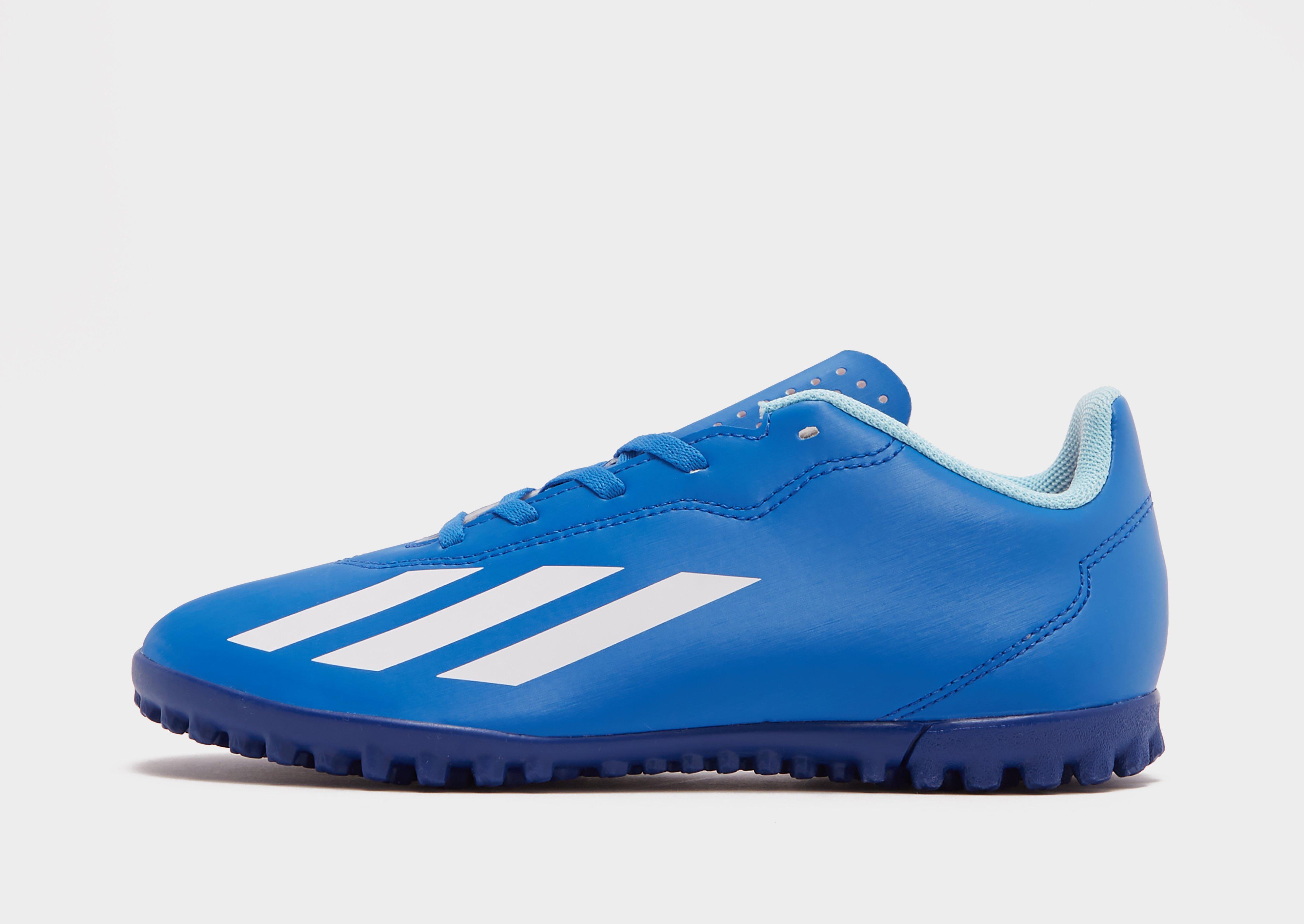 Blue adidas X Crazyfast.4 Tf Junior JD Sports NZ