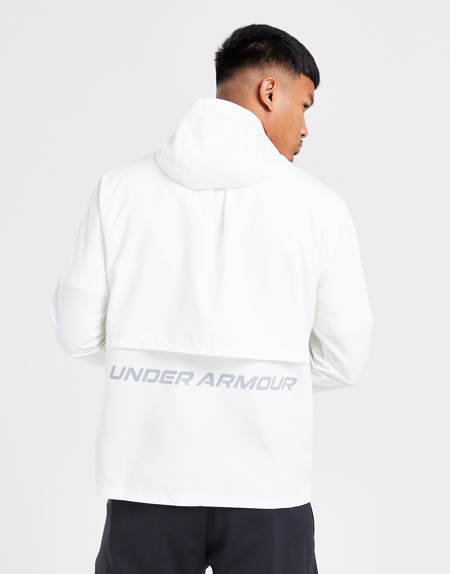 White Under Armour UA Storm Run Jacket JD Sports