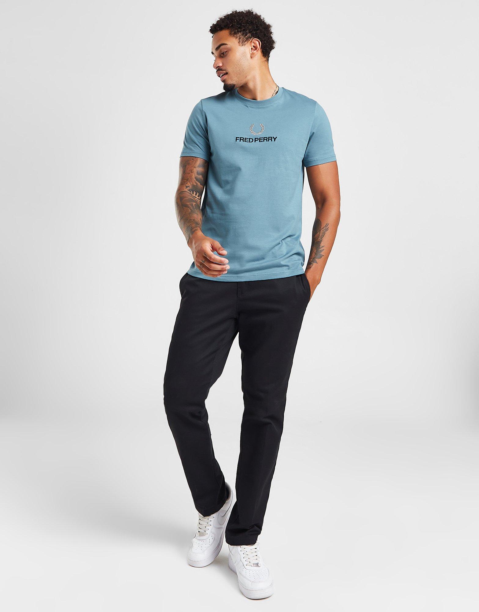 Fred Perry Global Stack Logo T-Shirt