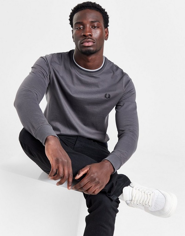 Fred Perry Twin Tip Long Sleeve T-Shirt