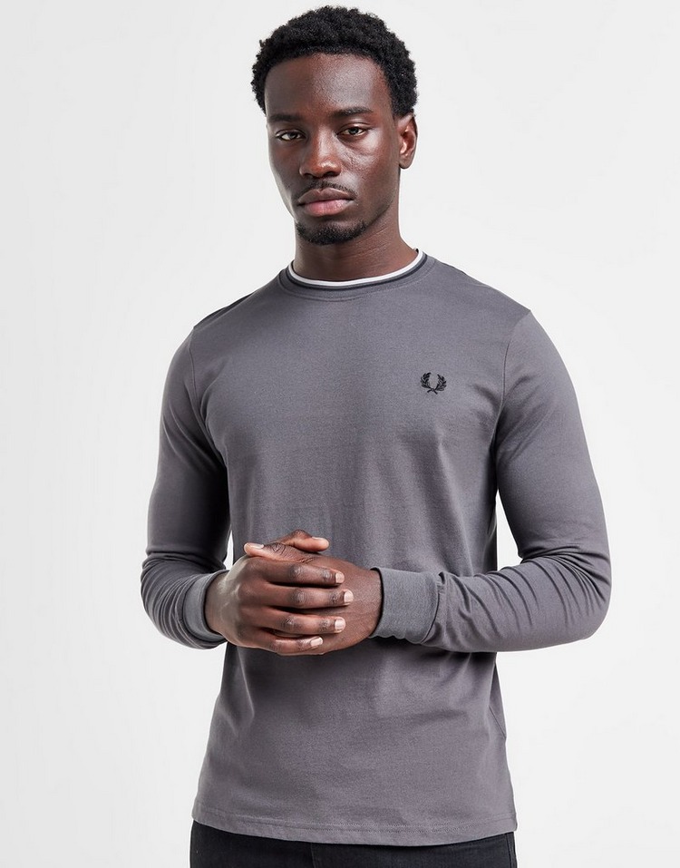 Fred Perry Twin Tip Long Sleeve T-Shirt