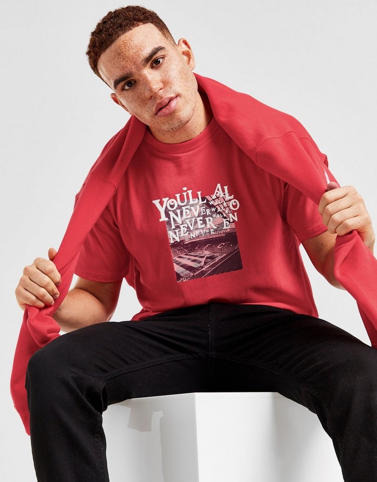 Red Converse Liverpool FC Slim Short Sleeve T-Shirt | JD Sports UK