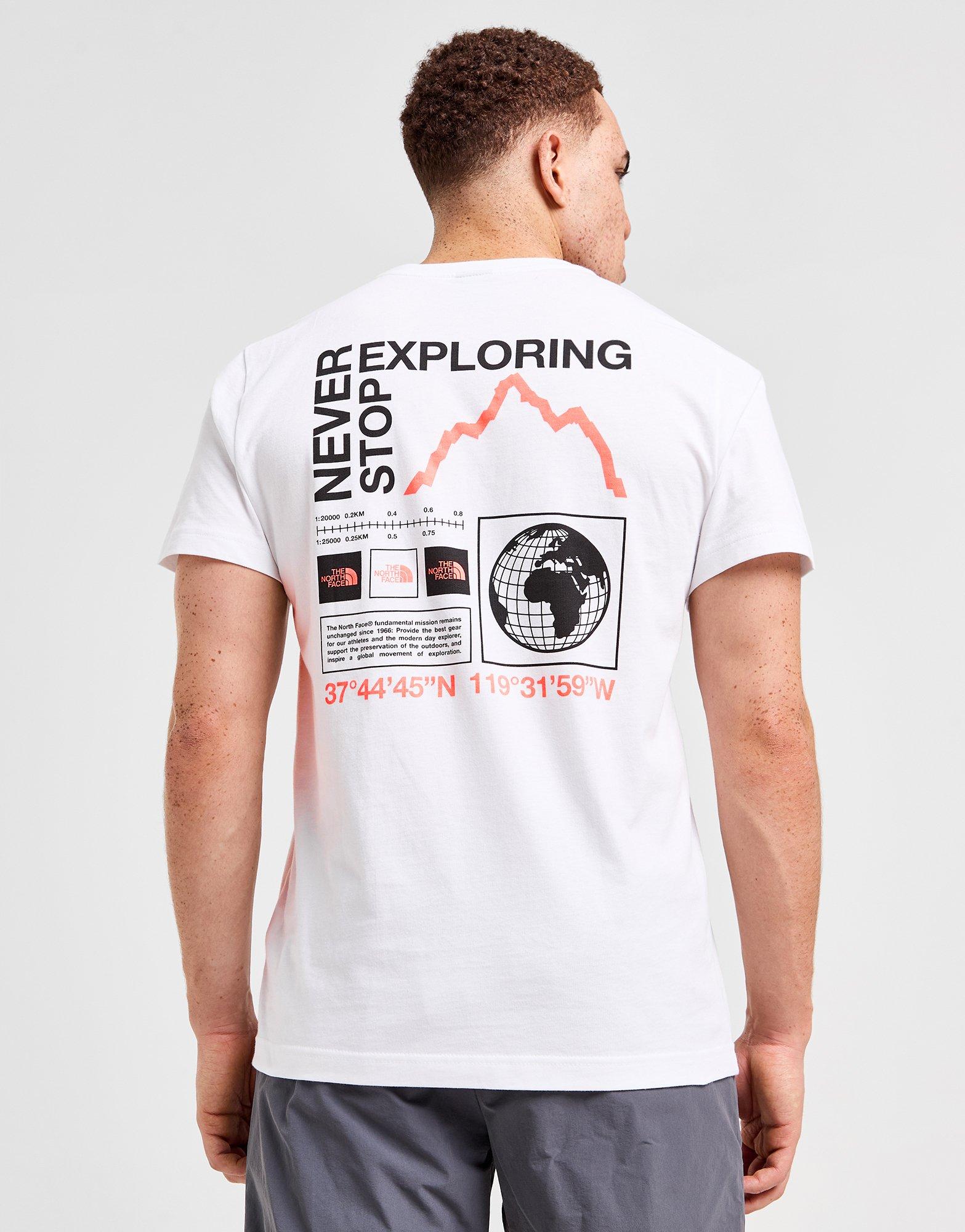  THE NORTH FACE Mens' Long Sleeve Box Never Stop Exploring Tee,  TNF Black/TNF White, X-Small : Clothing, Shoes & Jewelry