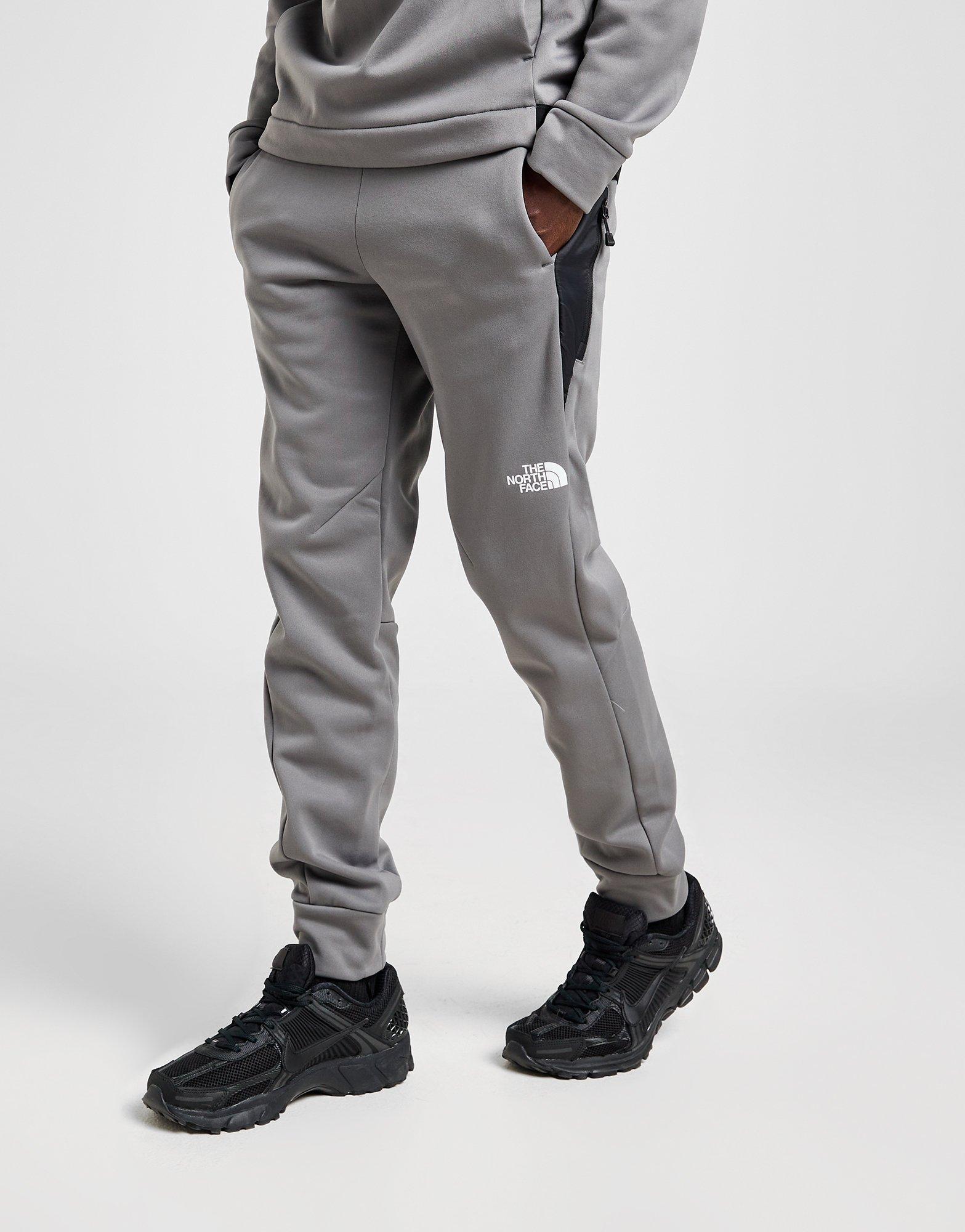 North face track pants on sale grey