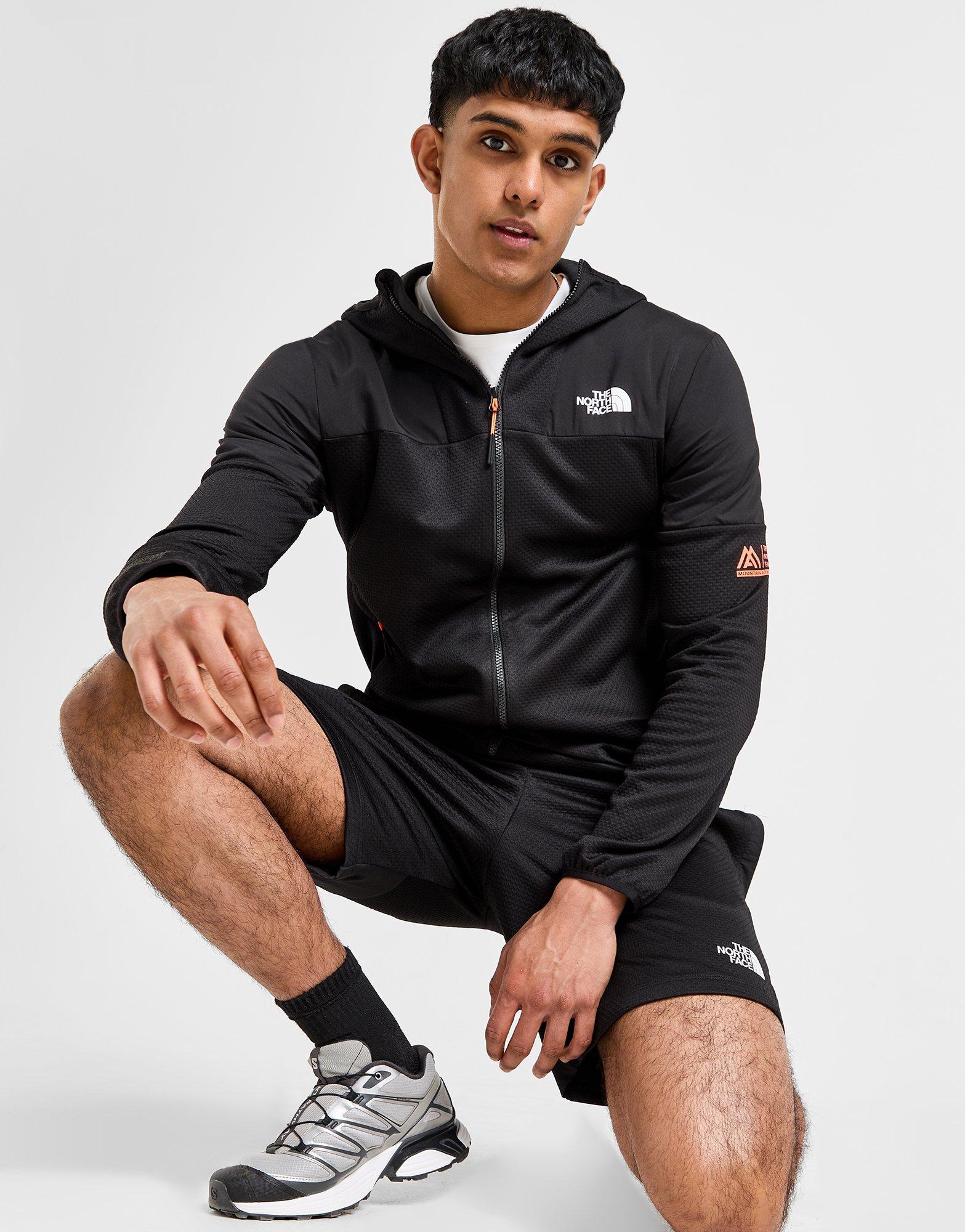 Black mens north face hoodie best sale