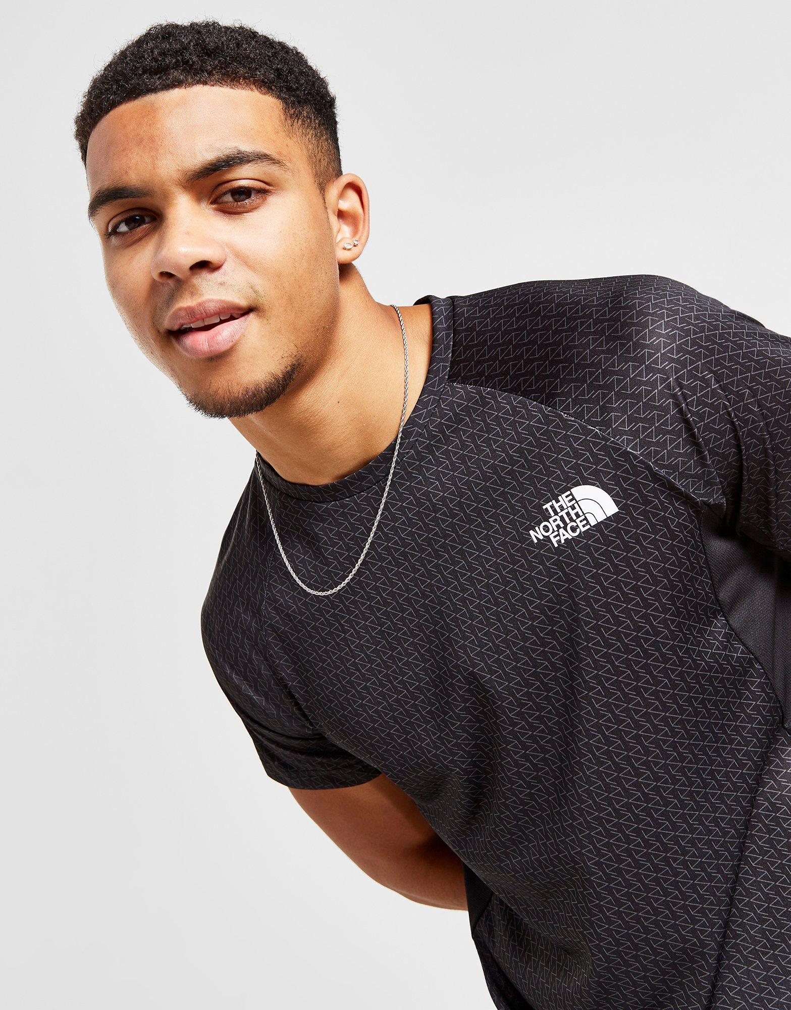 North face v hot sale neck t shirt