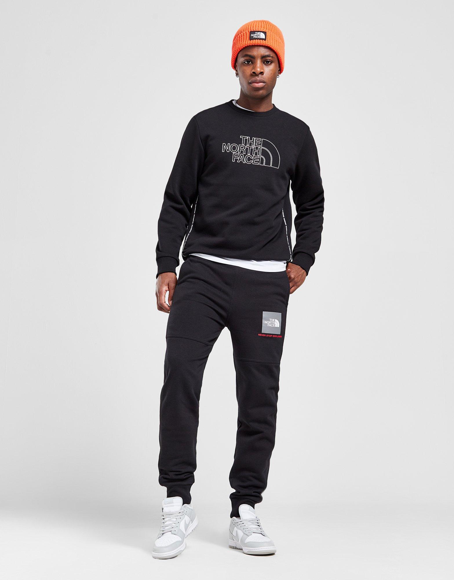 Black north cheap face joggers